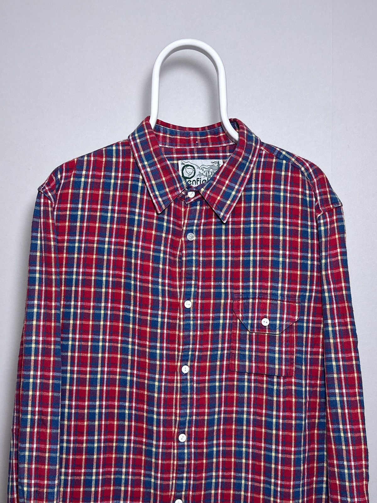 Penfield Penfield Trailwear Cotton Checked Flannel Shirt Button Up Size US XXL / EU 58 / 5 - 2 Thumbnail