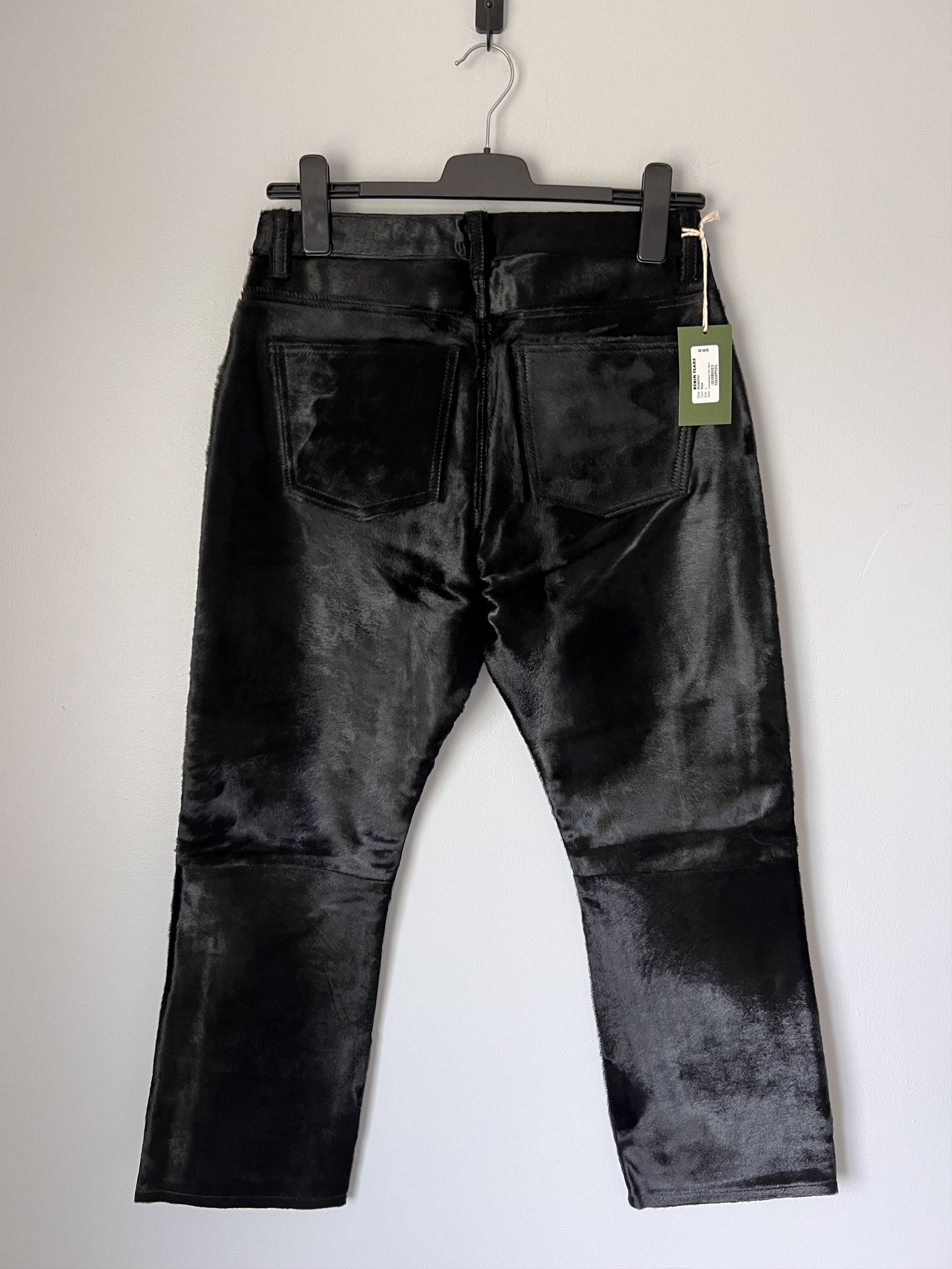 DENIM TEARS Denim Tears Genuine Calf Hair Pants in Black Size US 32 / EU 48 - 5 Thumbnail