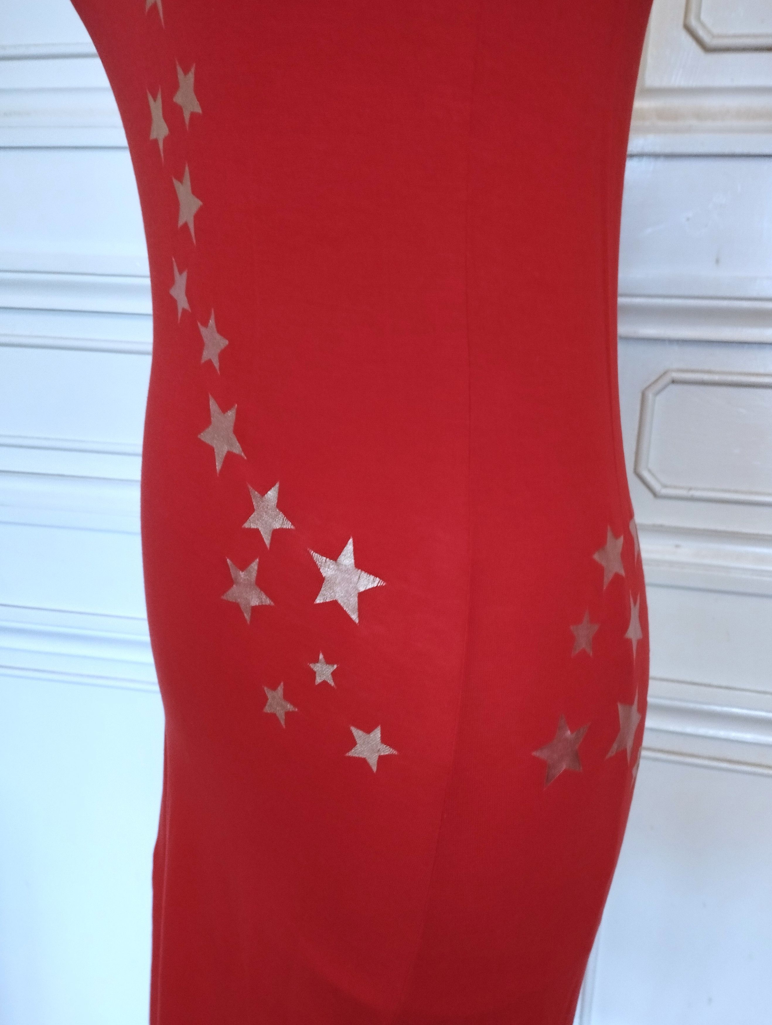 agnes b. Agnès B Robe Etoiles TM Size M / US 6-8 / IT 42-44 - 4 Thumbnail