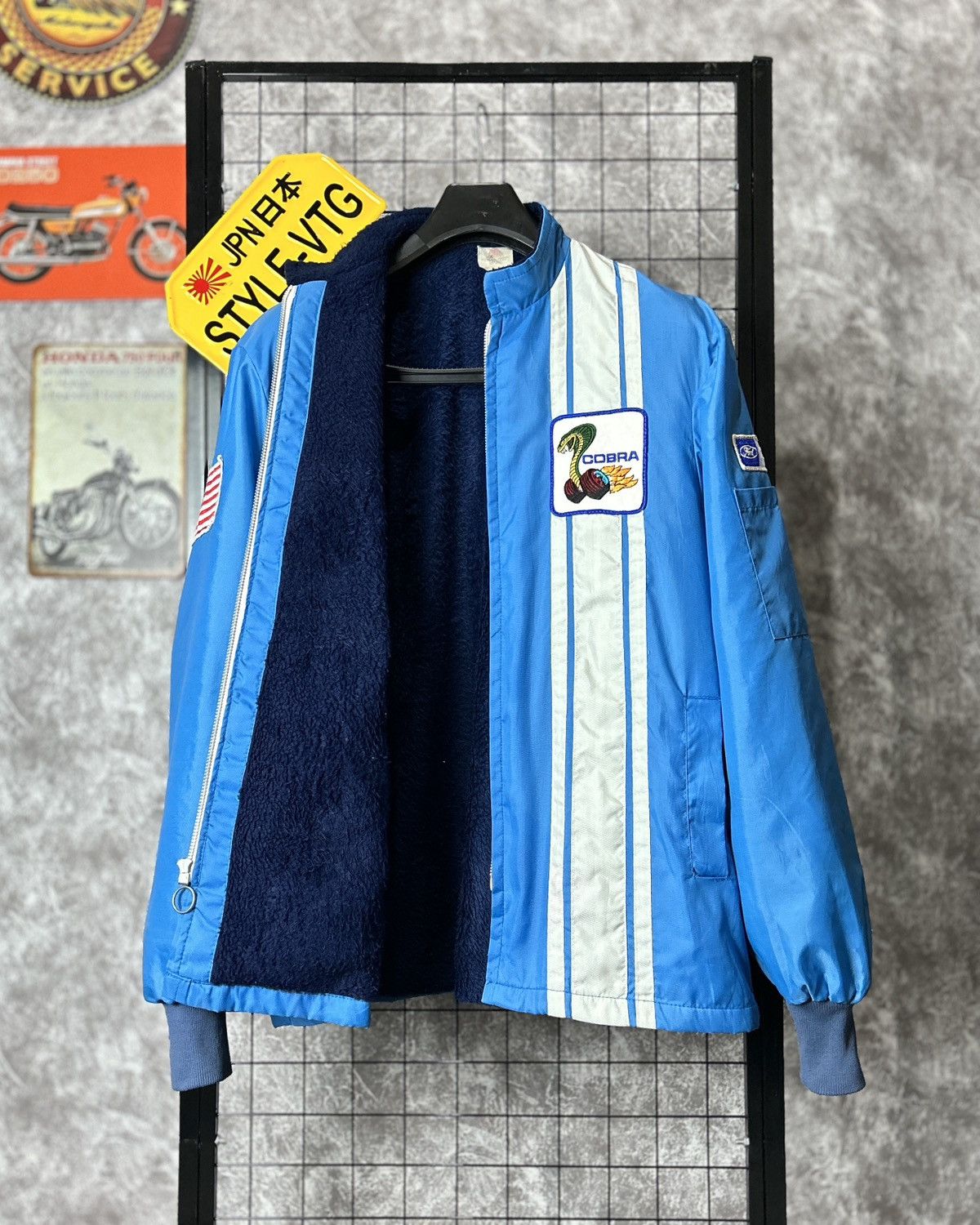 Ford Ford Cobra USA 70s 80s vintage racing the great lakes jacket Size US L / EU 52-54 / 3 - 13 Thumbnail
