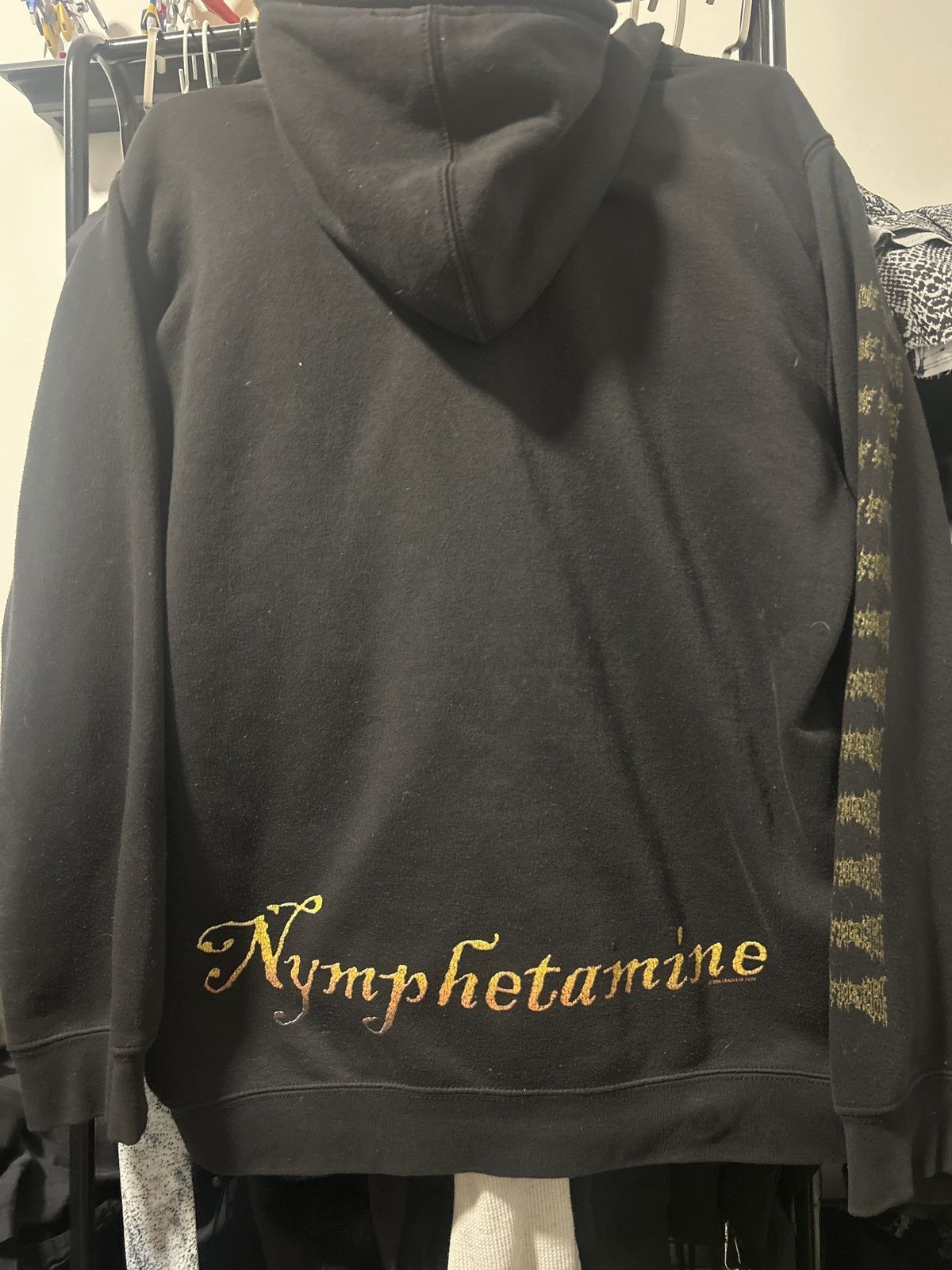 Band Tees Cradle of Filth Nymphetamine Metal Hoodie 2006 Size US XL / EU 56 / 4 - 2 Thumbnail