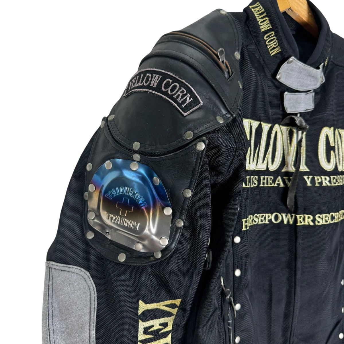 YELLOW CORN ☀️YELLOW CORN PADDING SLEDGE HAMMER RACING TEAM JACKET Size US L / EU 52-54 / 3 - 4 Thumbnail