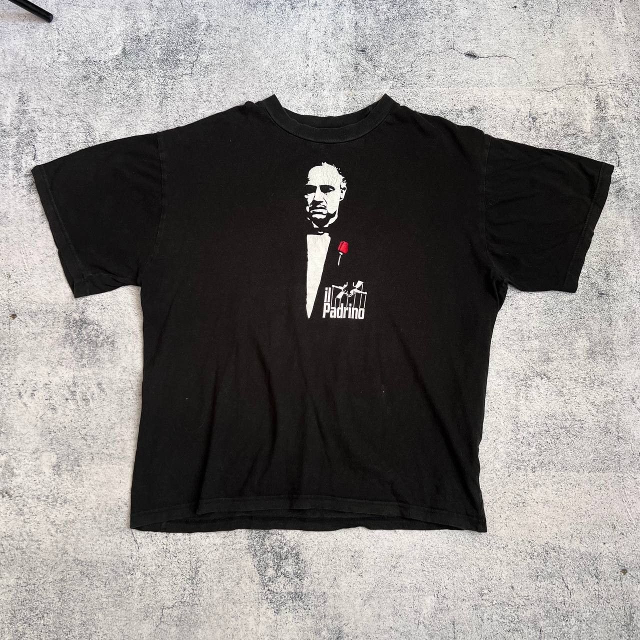 Vintage Vintage The Godfather Il Padrino Movie Faded T-Shirt Size US XL / EU 56 / 4 - 1 Thumbnail