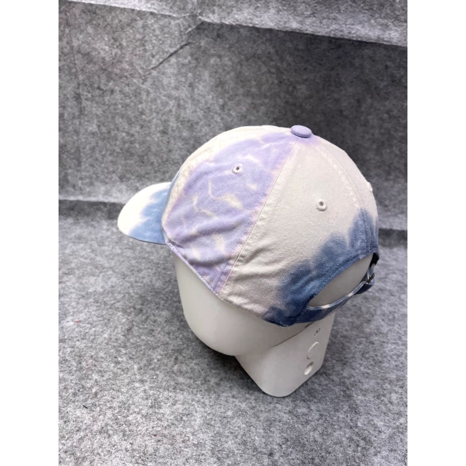 Adidas Adidas Hat Cap Strap Back Adult One Size Blue Purple White Tie Dye 100% Cotton Size ONE SIZE - 5 Thumbnail