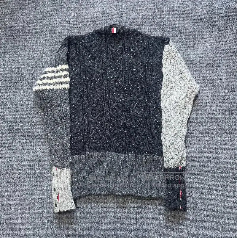 Thom Browne Thom Browne Gray Wool Women’s Cardigan . Size M / US 6-8 / IT 42-44 - 2 Thumbnail