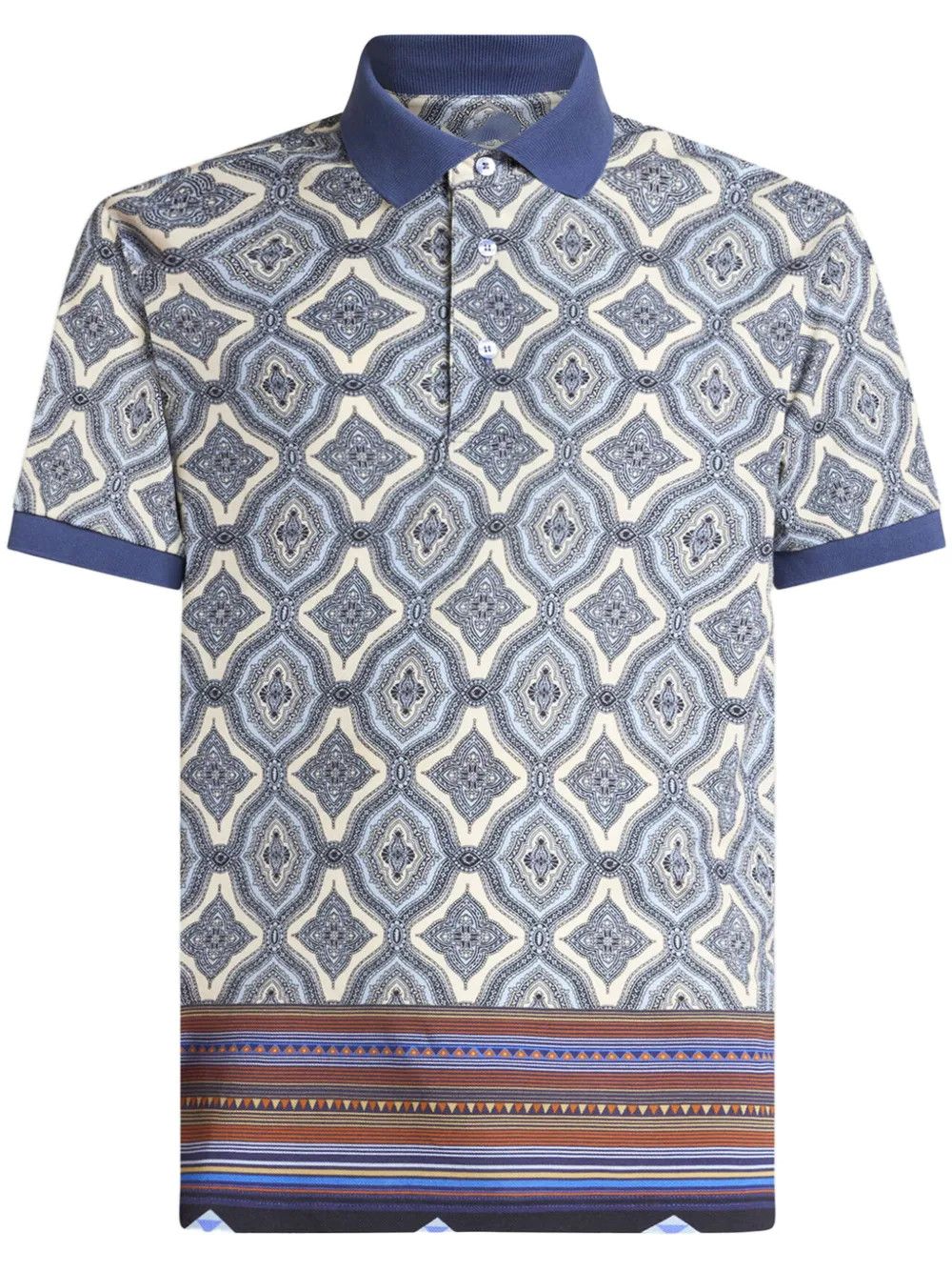 Other Geometric-Print Polo Shirt – Men’s Short Sleeve Polo Size US M / EU 48-50 / 2 - 2 Thumbnail