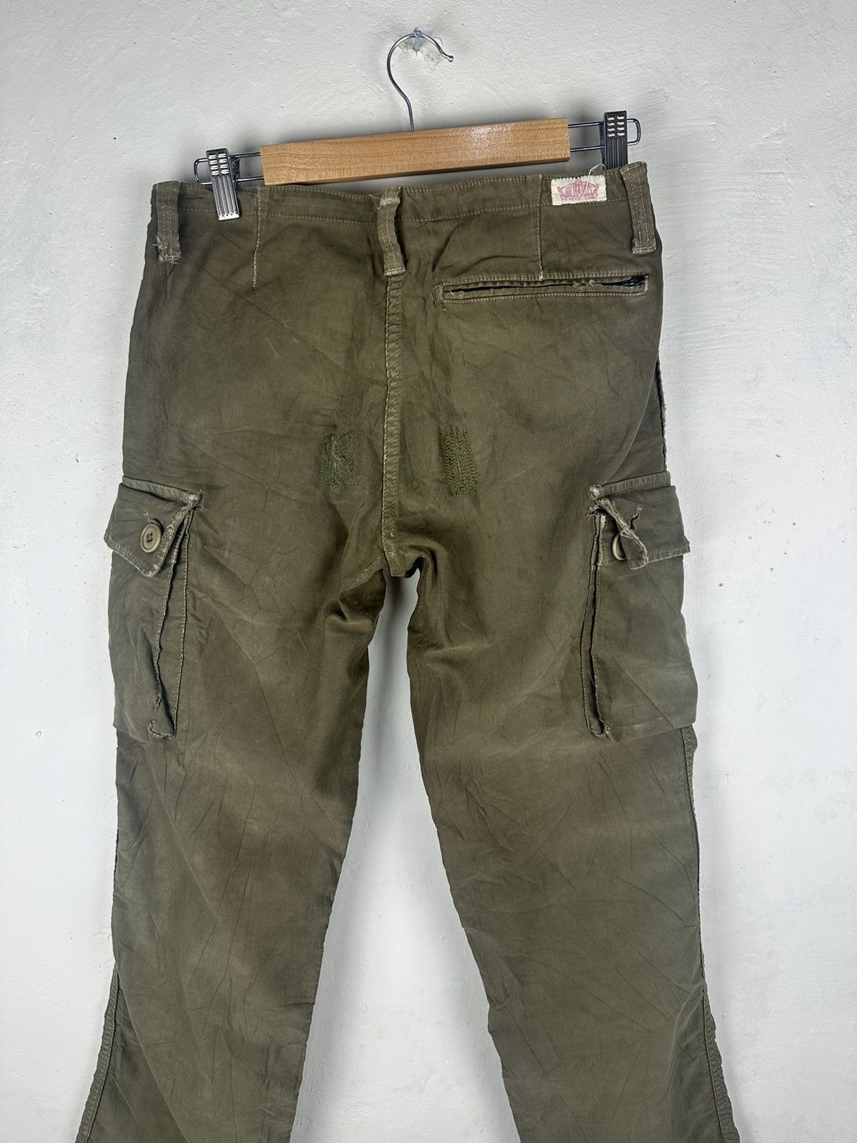 If Six Was Nine CARGO PANTS HR MARKET DRAWSTRING MULTIPOCKET SENDITIONARIES Size US 29 - 13 Thumbnail