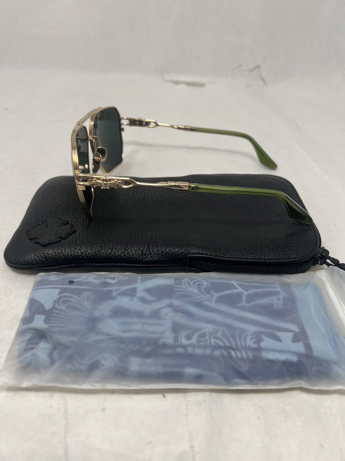 Chrome Hearts Chrome Hearts Ripping Green Gold Size ONE SIZE - 2 Thumbnail