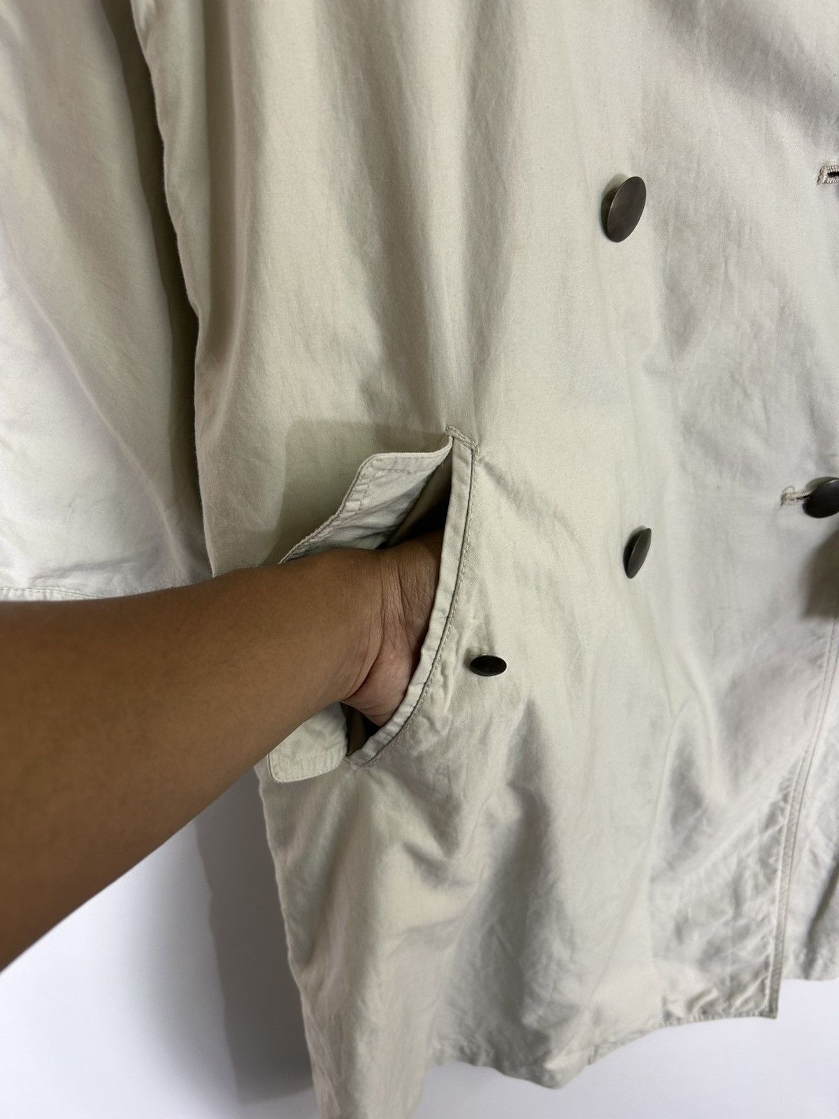 Tsumori Chisato Tsumori Chisato by Issey Miyake Double-Breasted Trench Coat Size M / US 6-8 / IT 42-44 - 7 Thumbnail