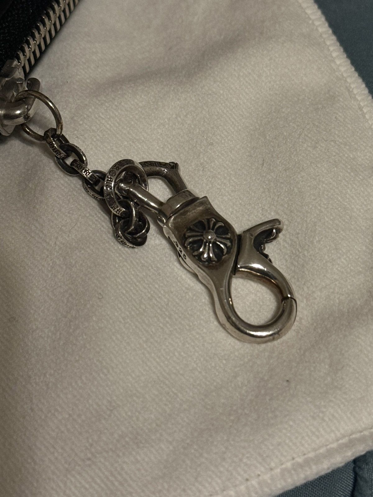 Chrome hearts wallet with chain