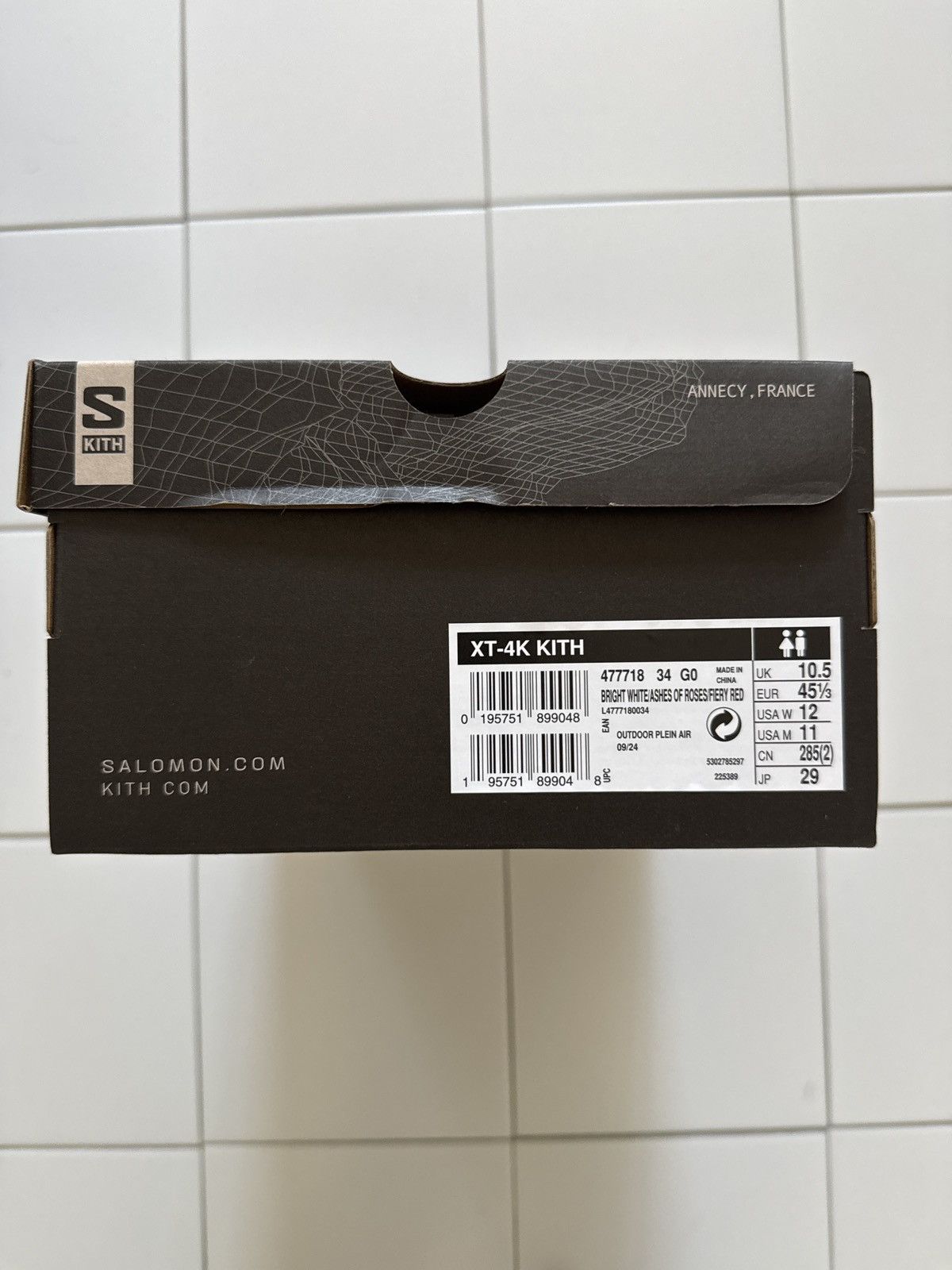 Kith × Salomon XT-4K Running Sneaker Size US 11 / EU 44 - 10 Thumbnail