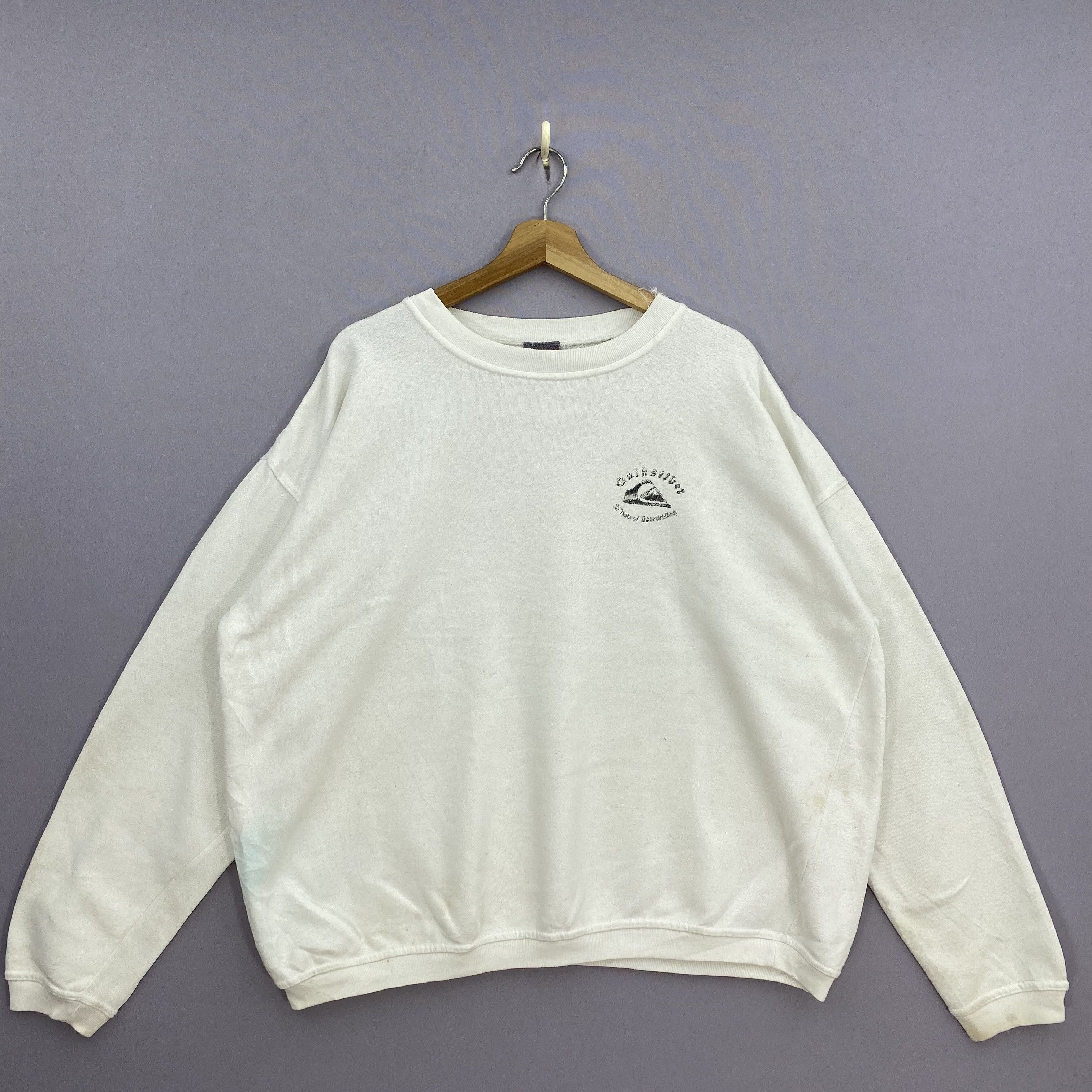 Quiksilver Vintage 90s Quiksilver 25 Years of Boardriding Sweatshirt Size US XL / EU 56 / 4 - 3 Thumbnail