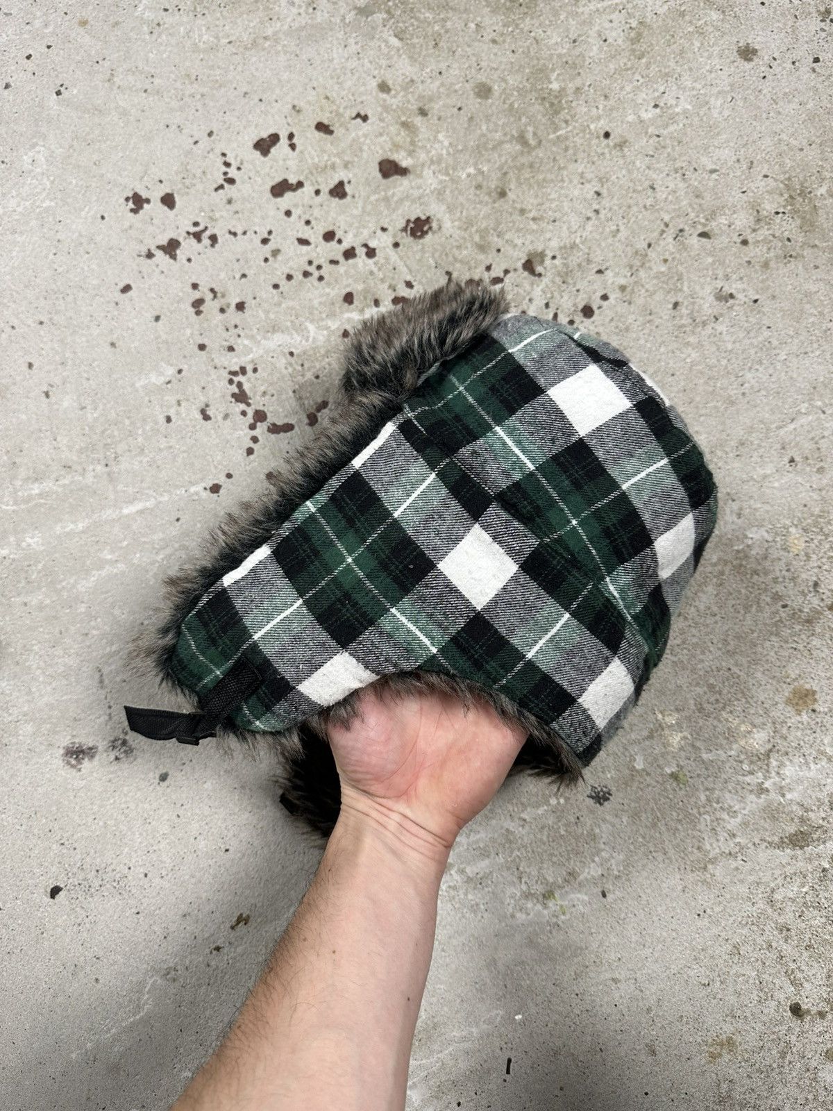 Japanese Brand × Vintage Vintage Y2K Faux Fur Ushanka Trapper Hat Fuzzy Size ONE SIZE - 4 Thumbnail