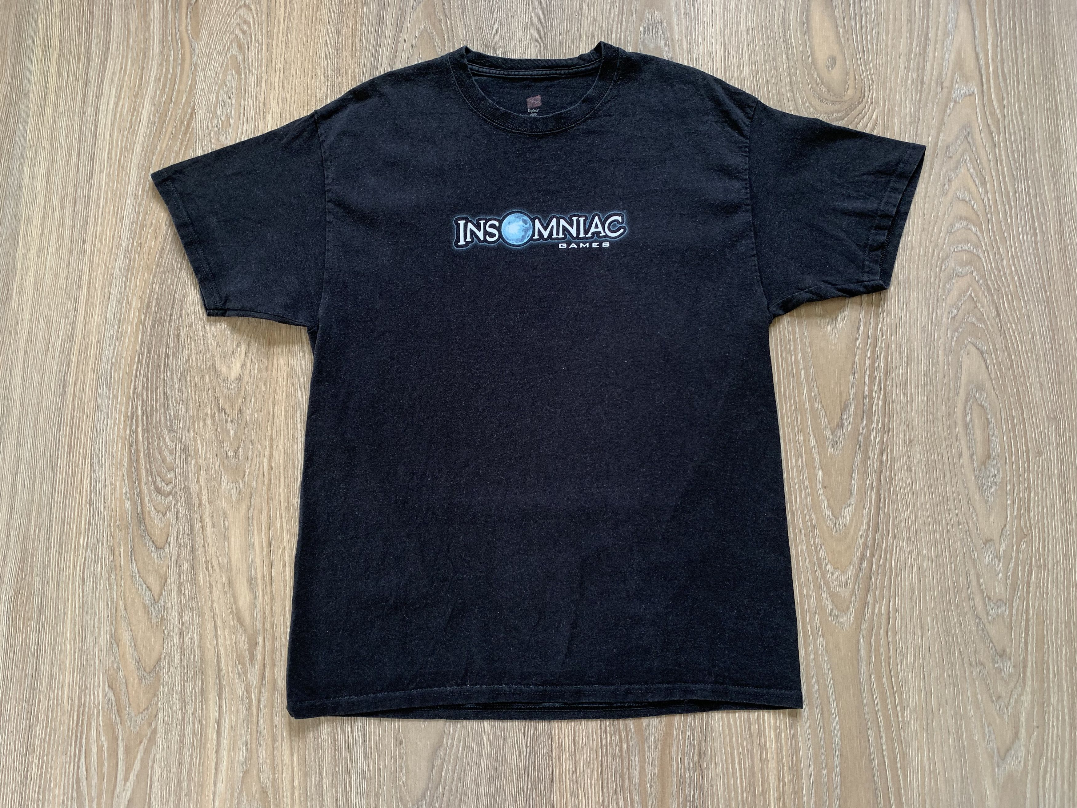 Hanes × The Game × Vintage Hanes Vintage Insomniac Games Promo T-Shirt Size US L / EU 52-54 / 3 - 2 Thumbnail