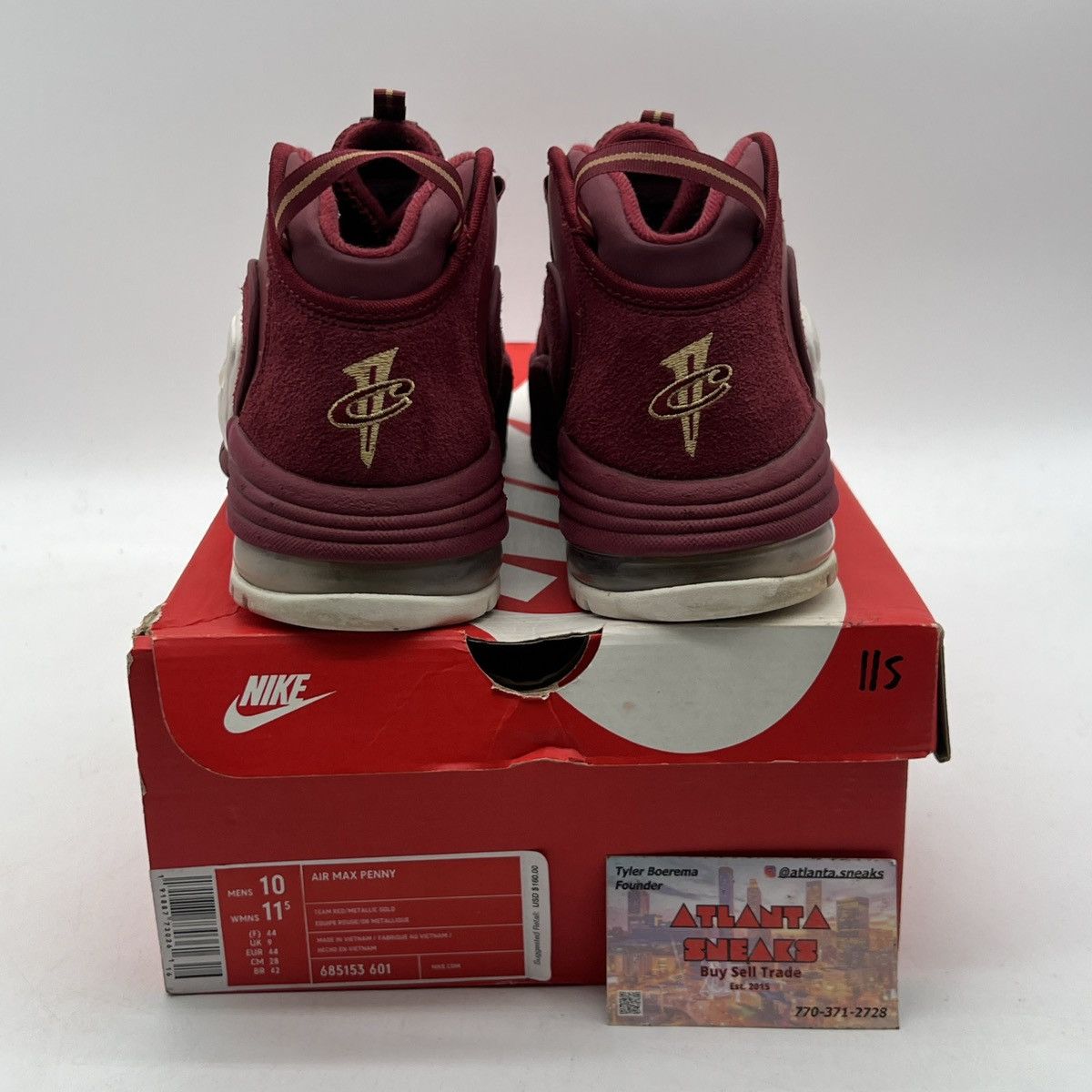 Nike Air max 1 Penny 1 house party Size US 10 / EU 43 - 3 Thumbnail