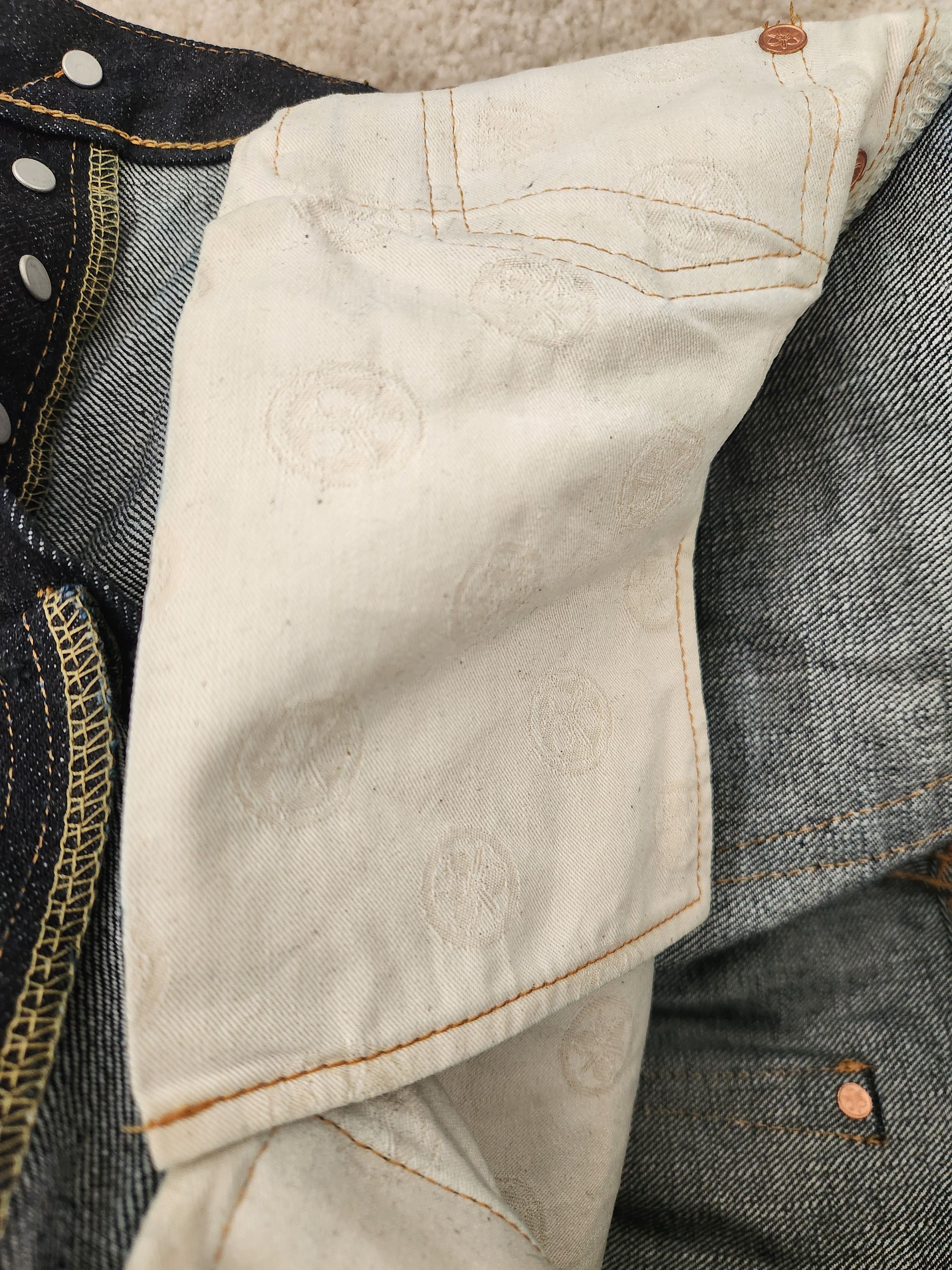 Momotaro Jeans Momotaro Jeans 0306-SA Sashiko Zimbabwe Selvedge 18oz Size US 32 / EU 48 - 8 Thumbnail