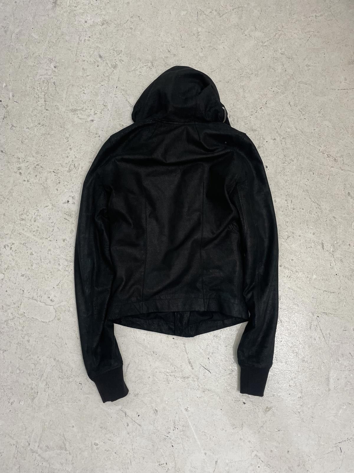 Rick Owens Rick Owen’s blistered leather black scuba jacket Size US XS / EU 42 / 0 - 7 Thumbnail