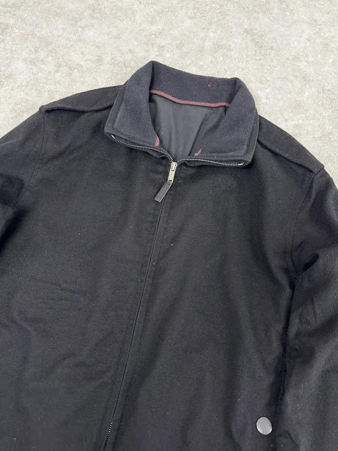 Gucci 2000s Gucci Black Wool Bomber Jacket by Tom Ford Size US M / EU 48-50 / 2 - 5 Thumbnail