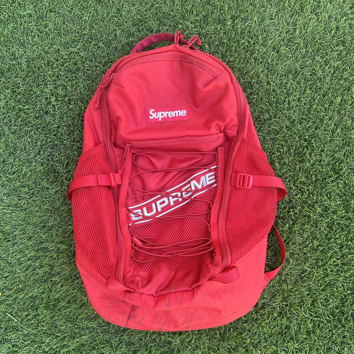 Supreme Supreme FW23 Backpack Red Size ONE SIZE - 2 Thumbnail