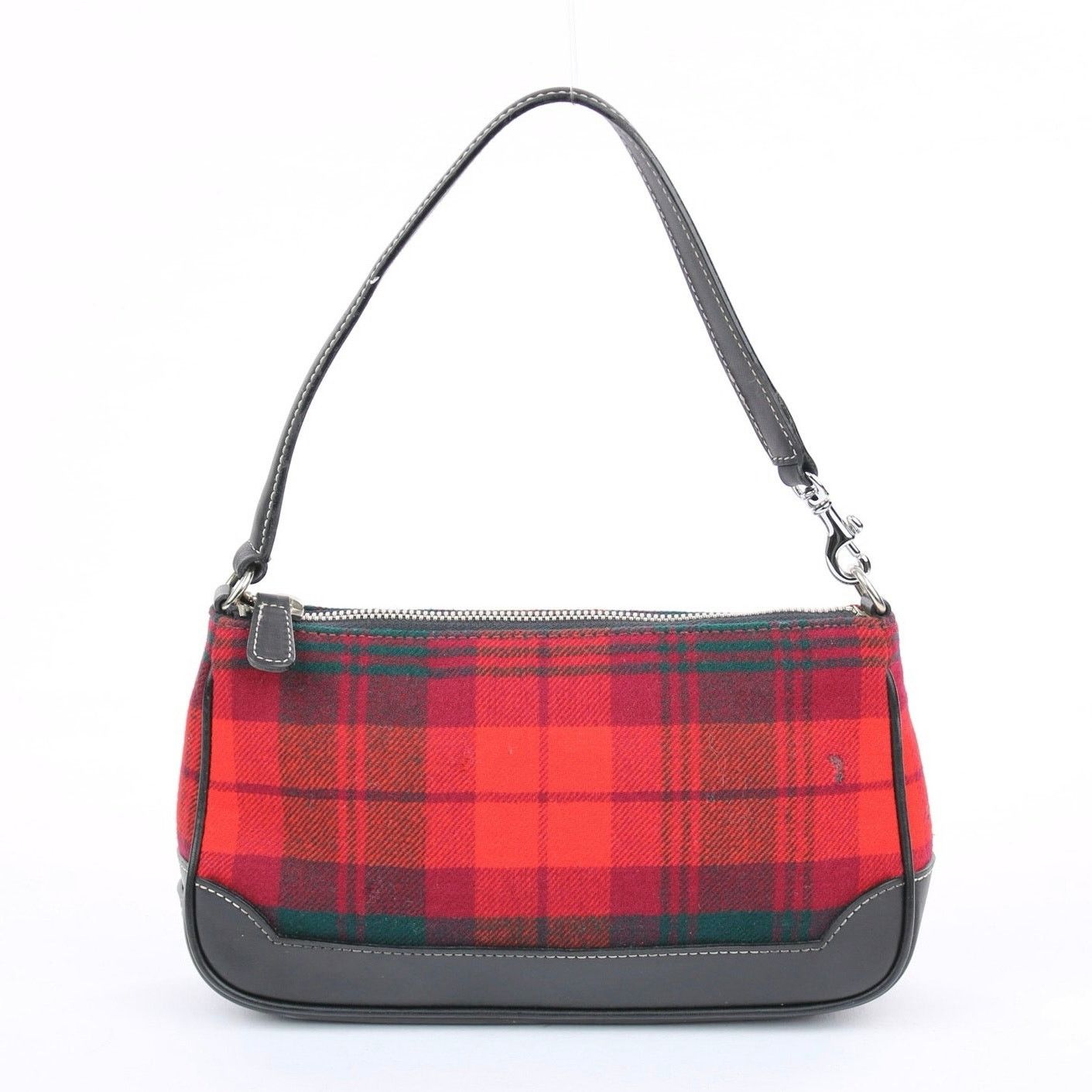 Coach Coach Vintage Y2K Plaid Wool Demi Bag Size ONE SIZE - 1 Thumbnail