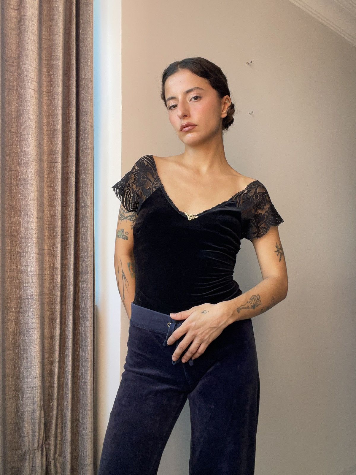 Vintage Vintage bodysuit Size S / US 4 / IT 40 - 1 Thumbnail