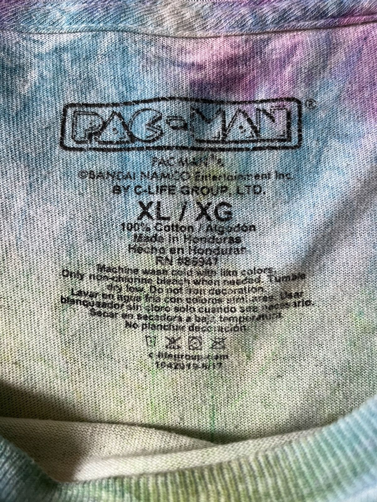 The Game × Vintage PAC-MAN Tie Dye T-Shirt Size US XL / EU 56 / 4 - 3 Thumbnail