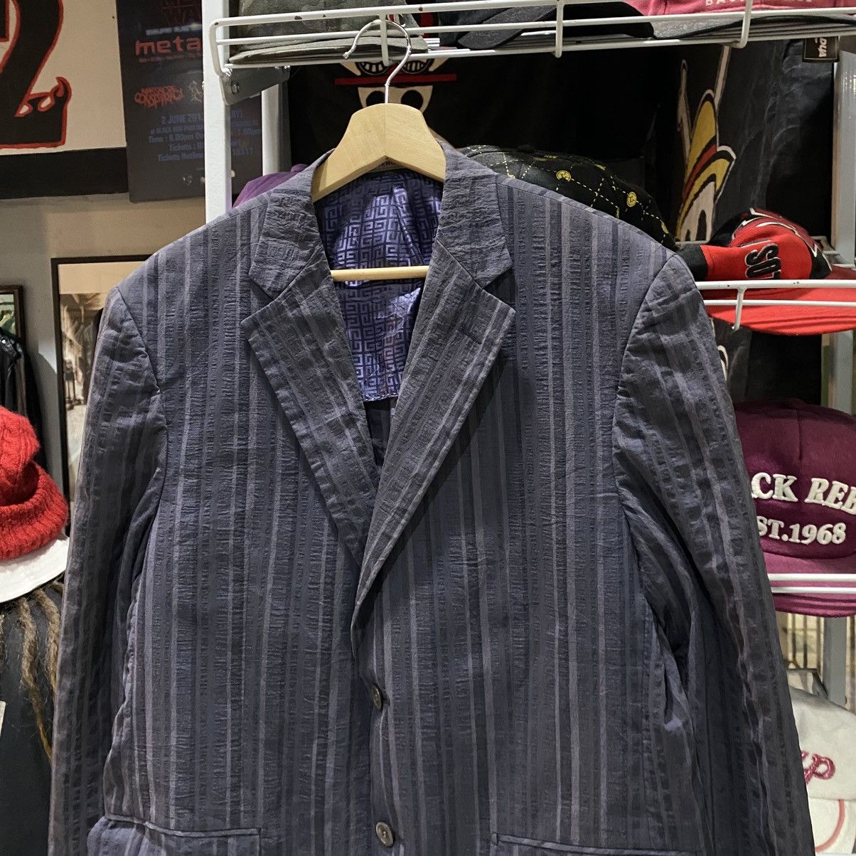 Givenchy Givenchy men vintage stripe blazer coat Size 48L - 4 Thumbnail