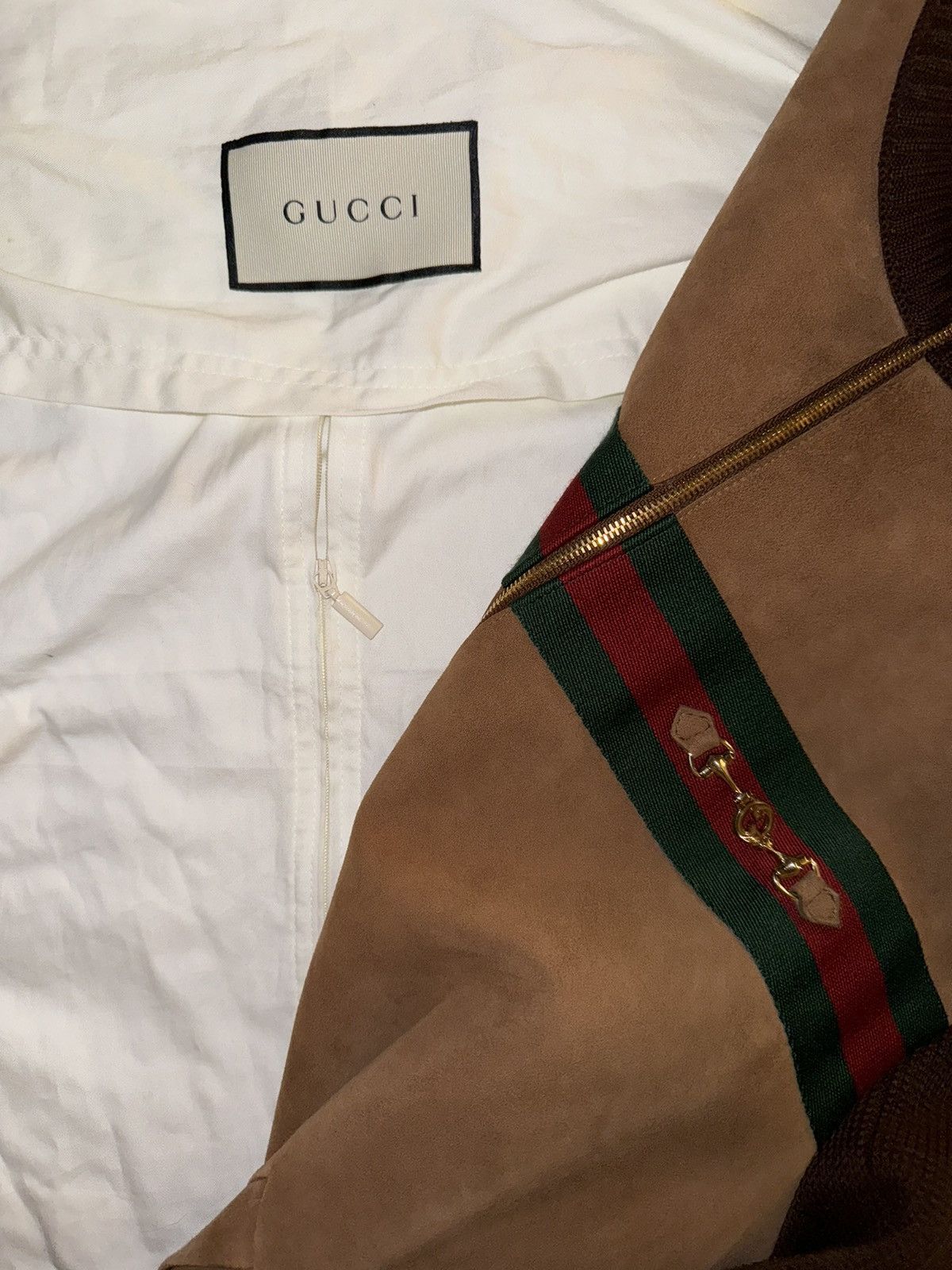 Gucci GUCCI SUEDE JACKET Size US S / EU 44-46 / 1 - 10 Thumbnail