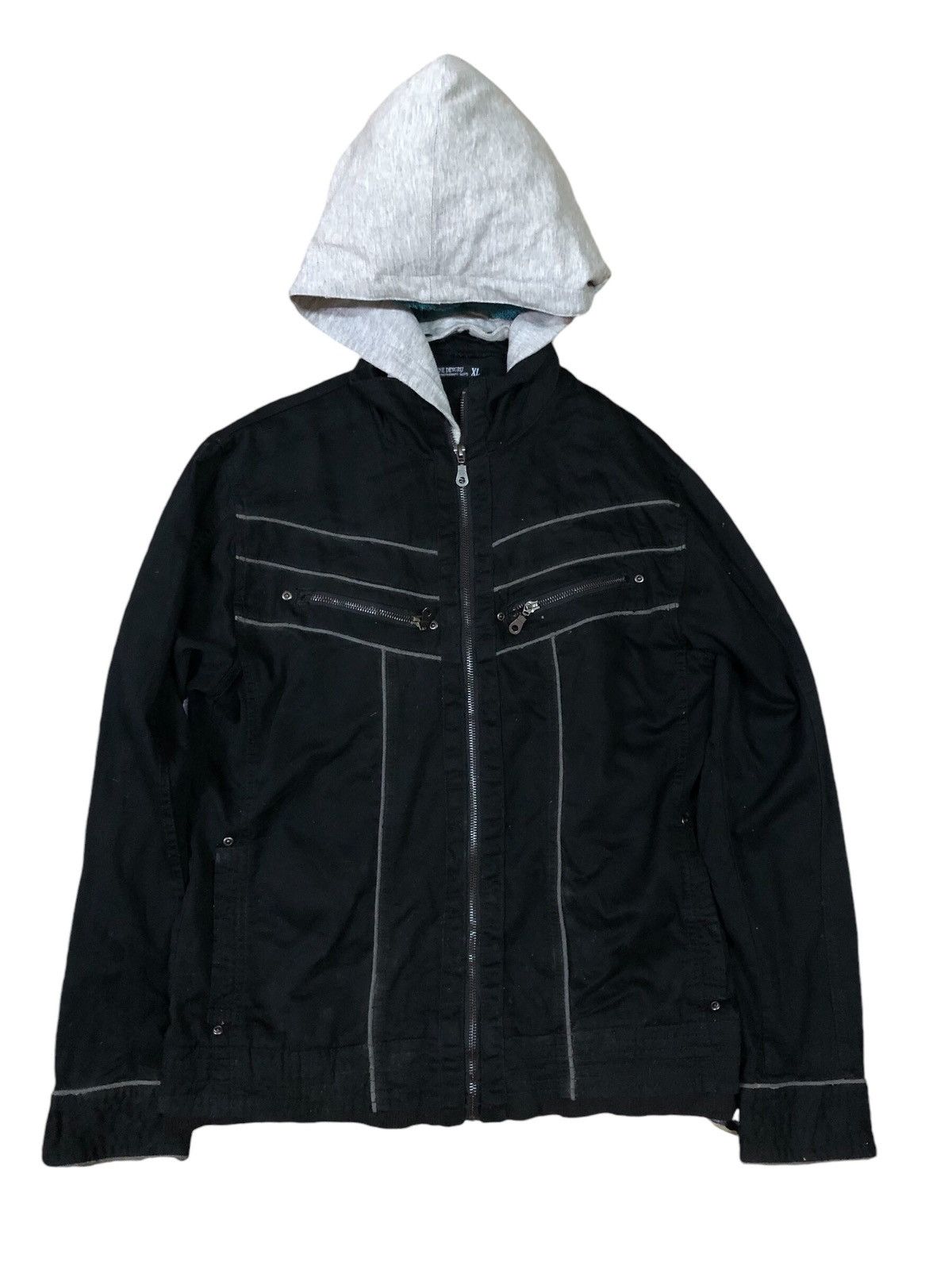 If Six Was Nine × Japanese Brand × Le Grande Bleu (L.G.B.) Clone Devgru Hooded Punk Rockabilly Jacket Size US M / EU 48-50 / 2 - 1 Thumbnail