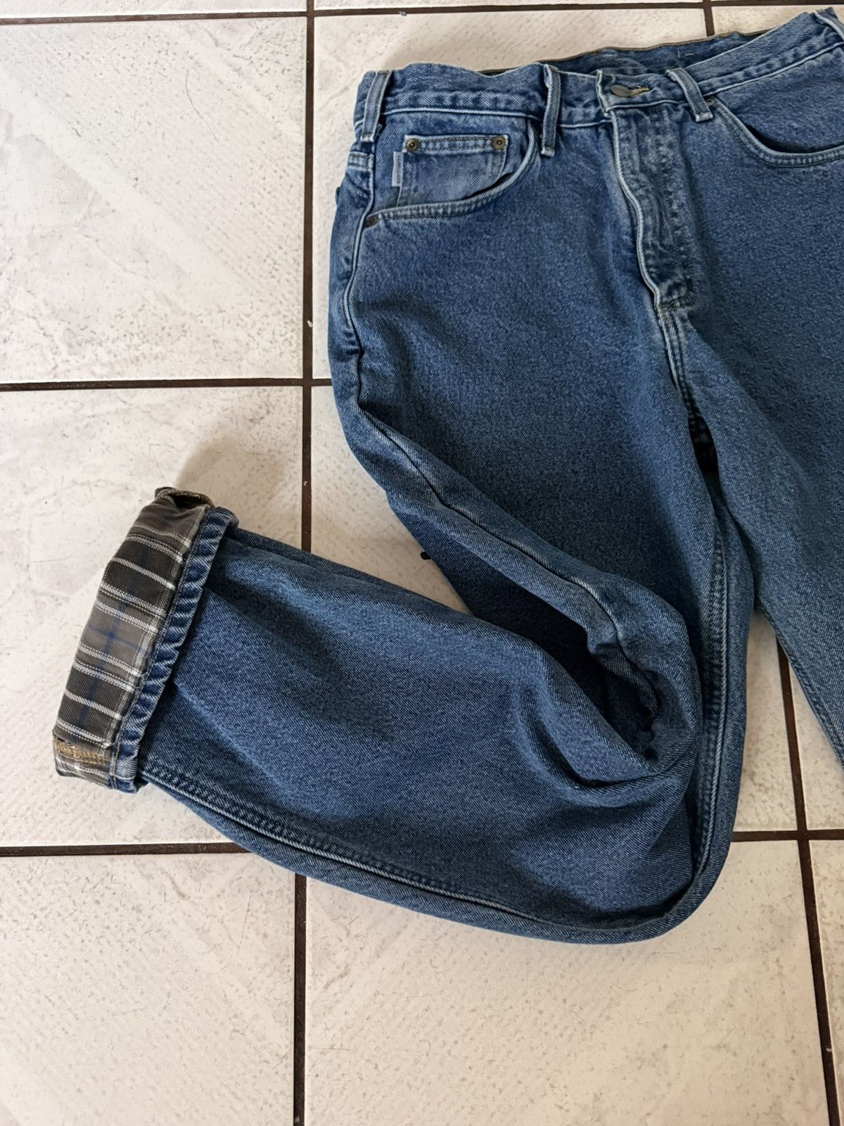 Carhartt Vintage carthartt inner lined work pants Size US 34 / EU 50 - 5 Thumbnail