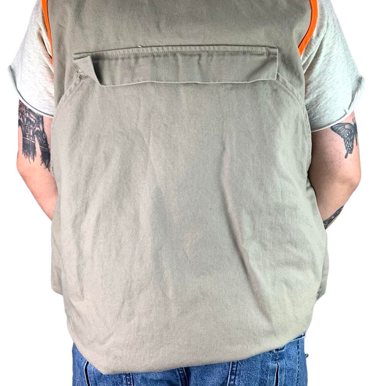 Vintage × Walls Vintage Walls Outdoors Orange Hunting Vest Size US L / EU 52-54 / 3 - 5 Thumbnail