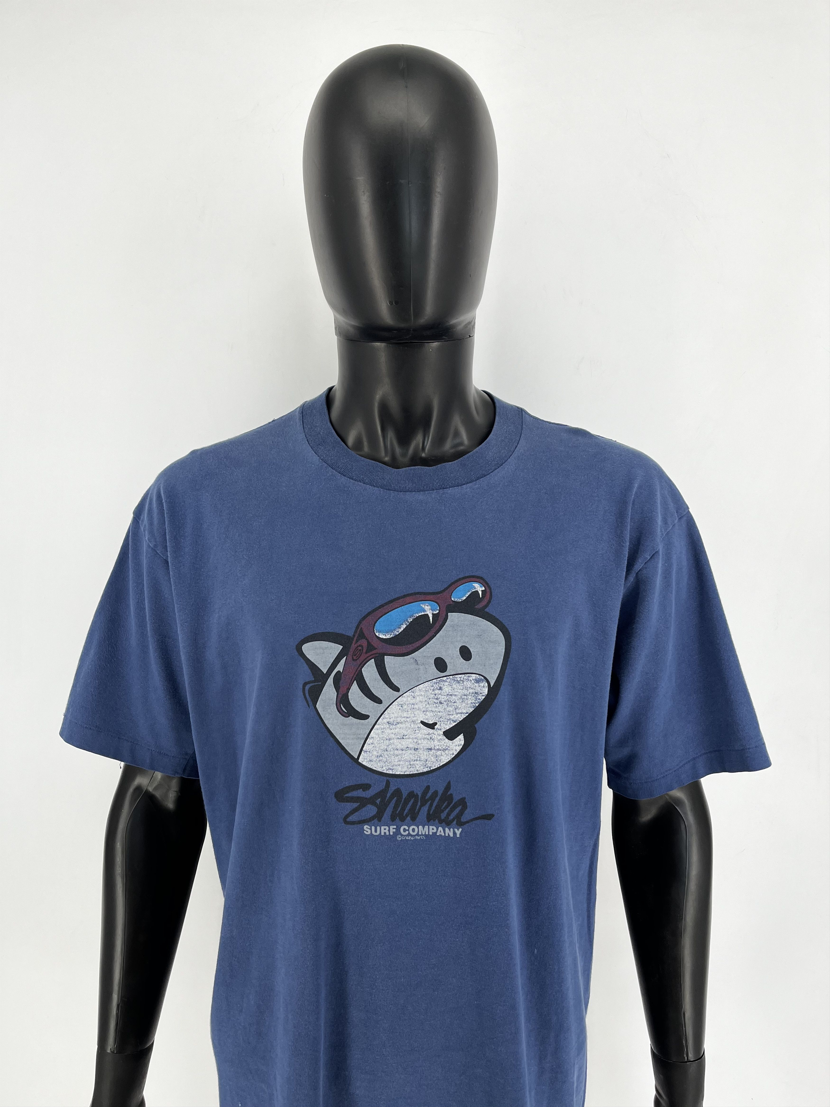 Vintage Vintage Y2K Sharka Surf Co. by Crazy Shirt (USA Made) Size US XL / EU 56 / 4 - 1 Thumbnail