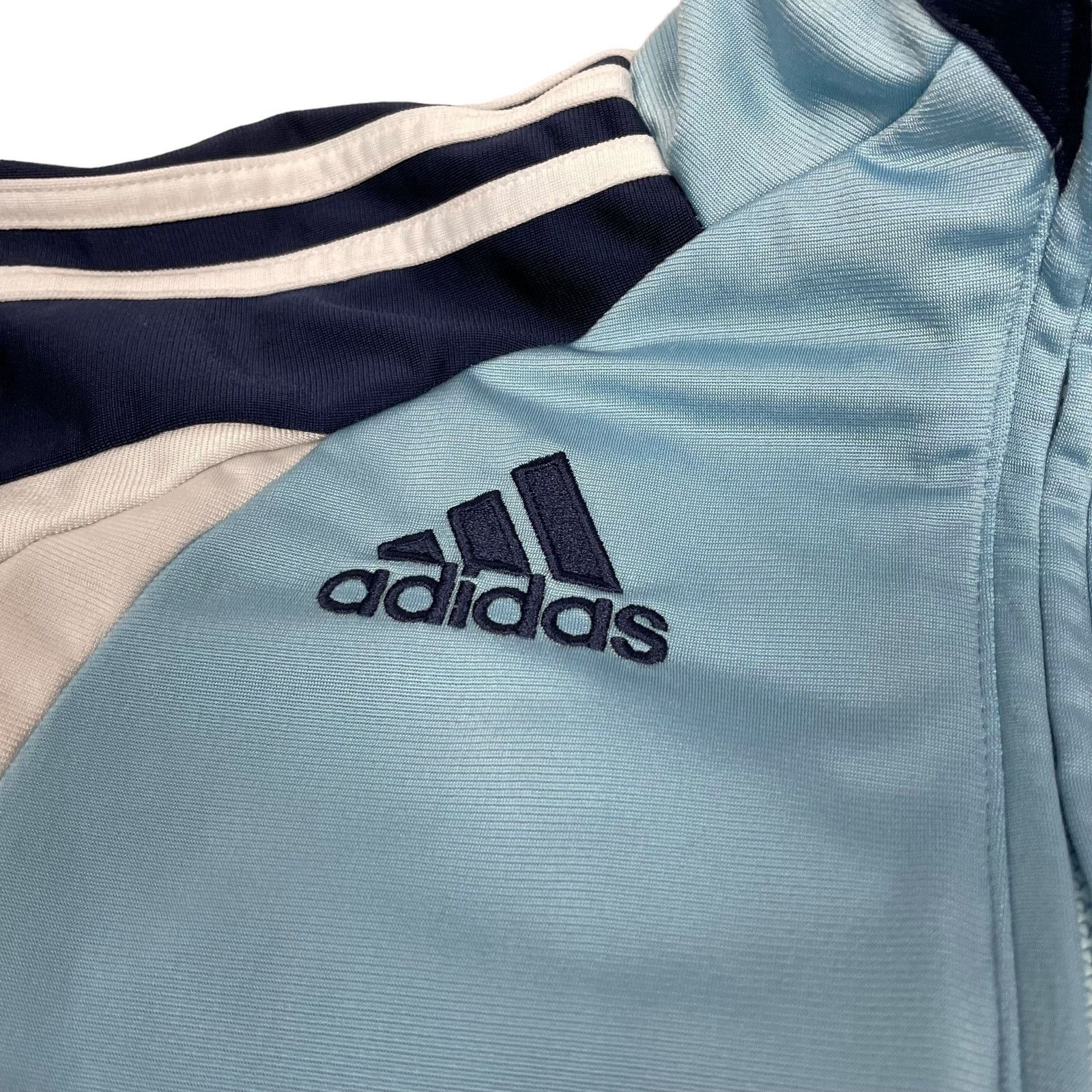 Adidas Adidas Men's Navy Blue Real Madrid CF Full Zip Jacket Large Size US L / EU 52-54 / 3 - 3 Thumbnail