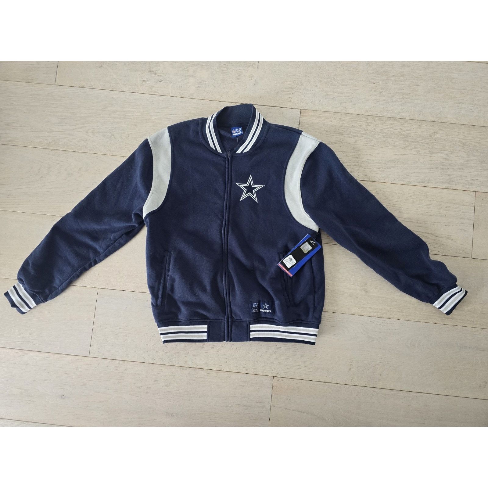 Other Ultra Game Dallas Cowboys Varsity Jacket Blue White NFL M Size US M / EU 48-50 / 2 - 1 Thumbnail