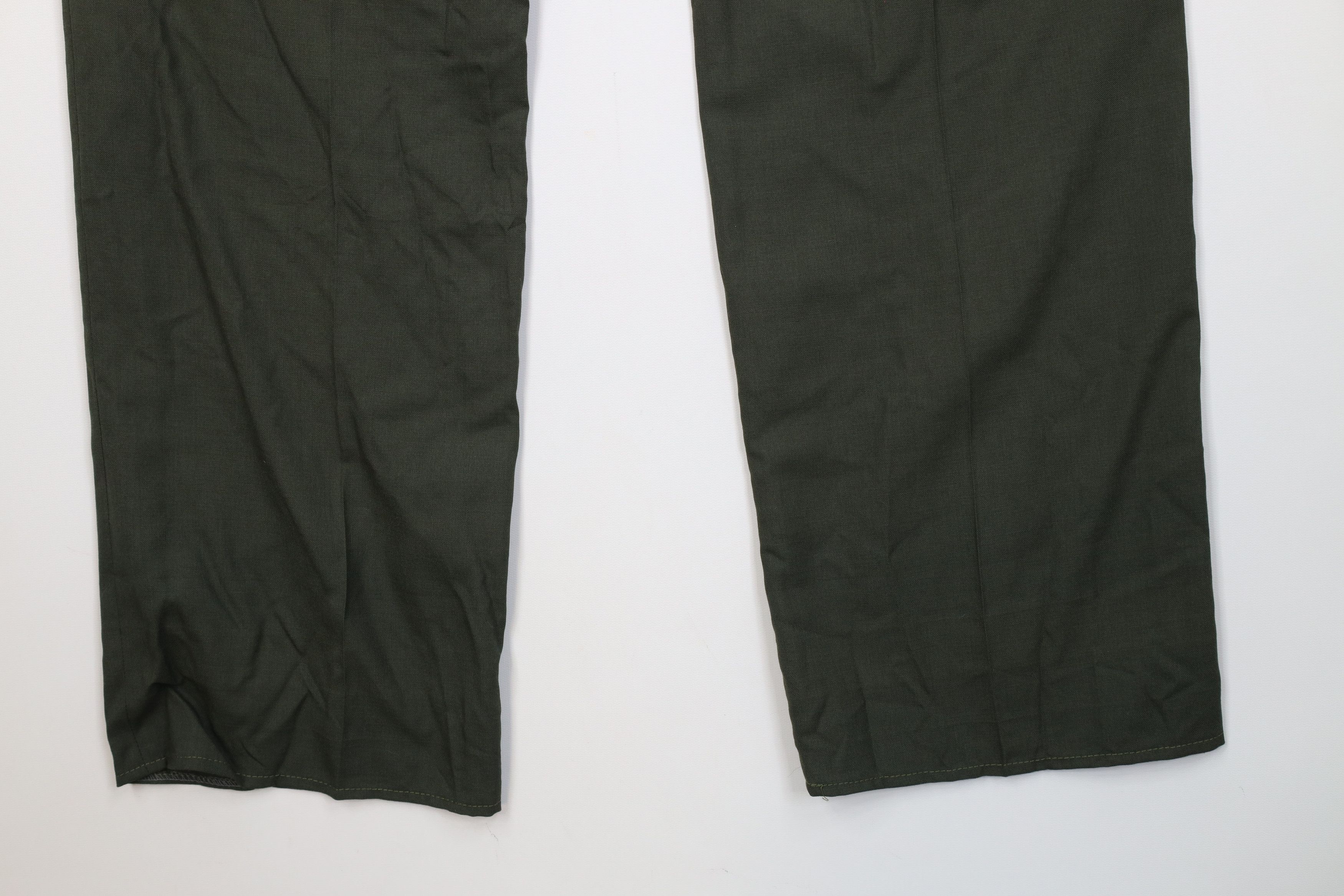 Vintage Vintage 60s 70s Streetwear Flared Wide Leg Chino Pants Green Size US 40 / EU 56 - 9 Thumbnail