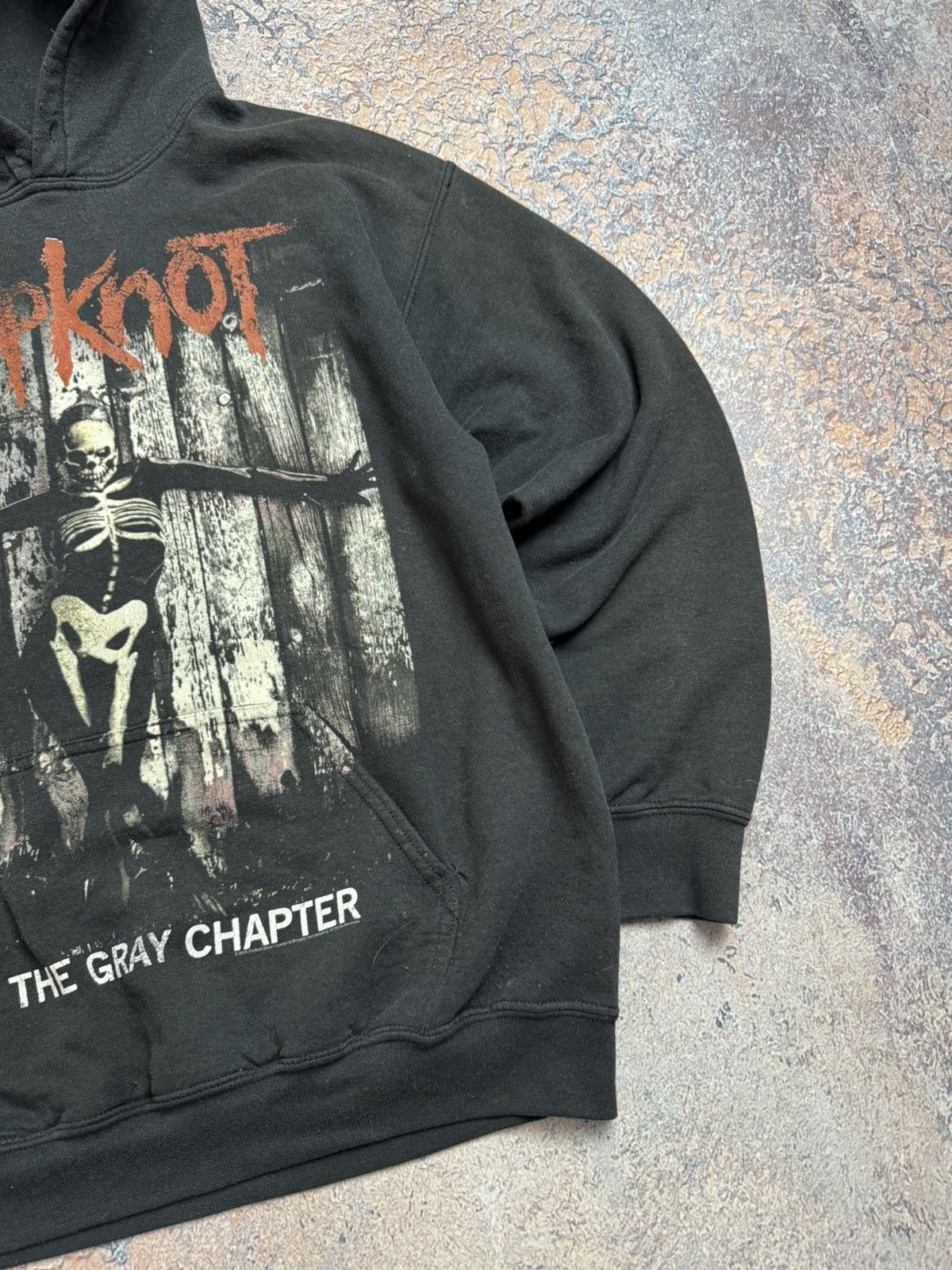 Gildan VINTAGE SLIPKNOT 5: THE GRAY CHAPTER HOODIE Size US M / EU 48-50 / 2 - 4 Thumbnail