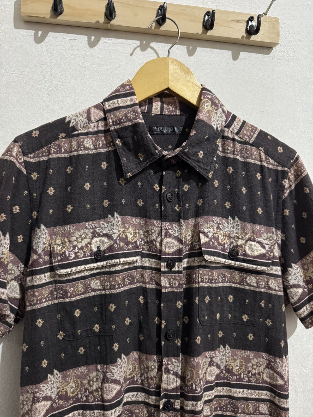 291295=Homme 291295=HOMME ETHNIC BUTTON SHIRT Size US M / EU 48-50 / 2 - 2 Thumbnail