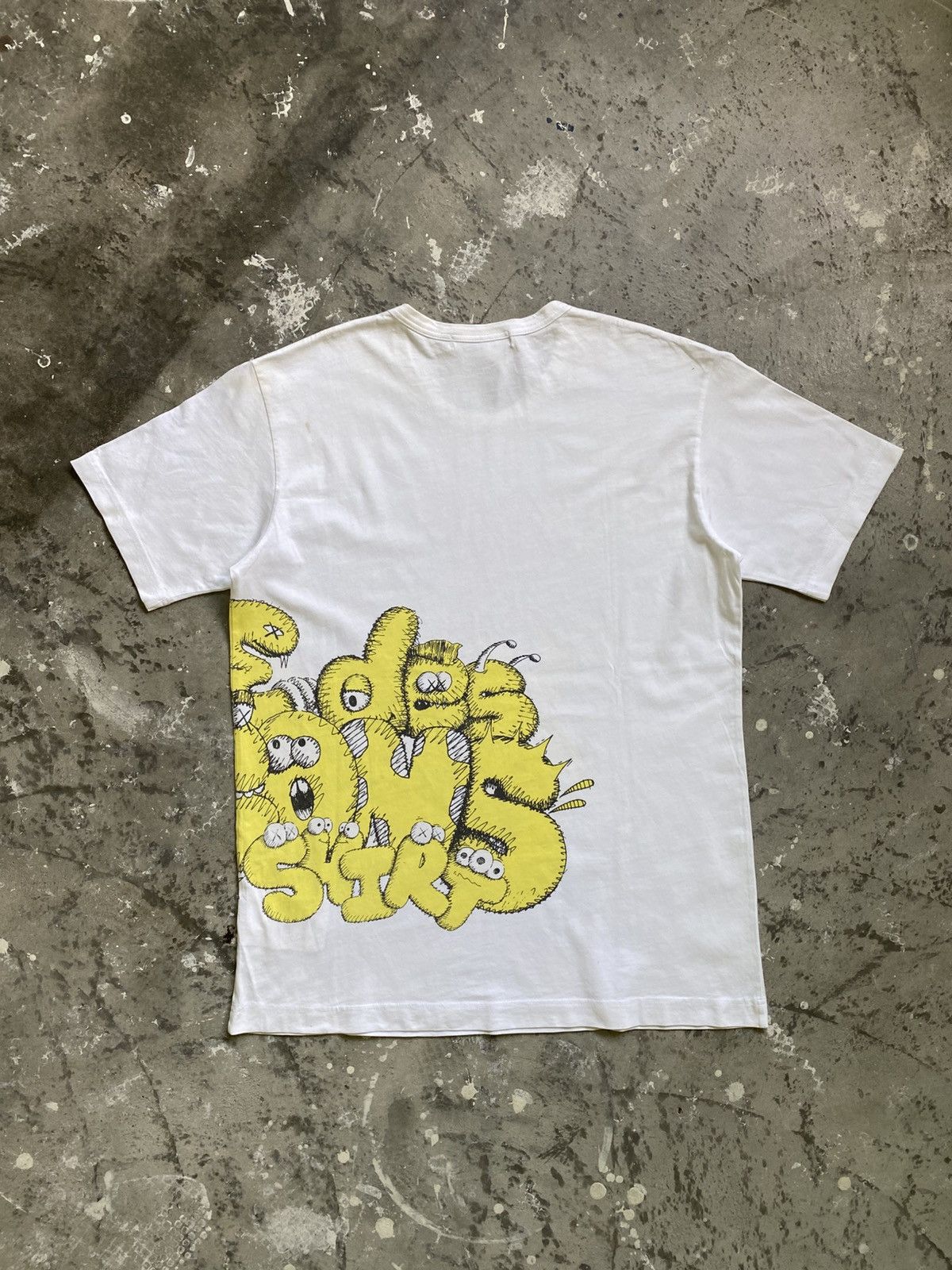 Comme des Garcons × Kaws × Vintage Vintage Comme Des Garçons X Kaws Japanese Brand Shirt Size US XL / EU 56 / 4 - 5 Thumbnail