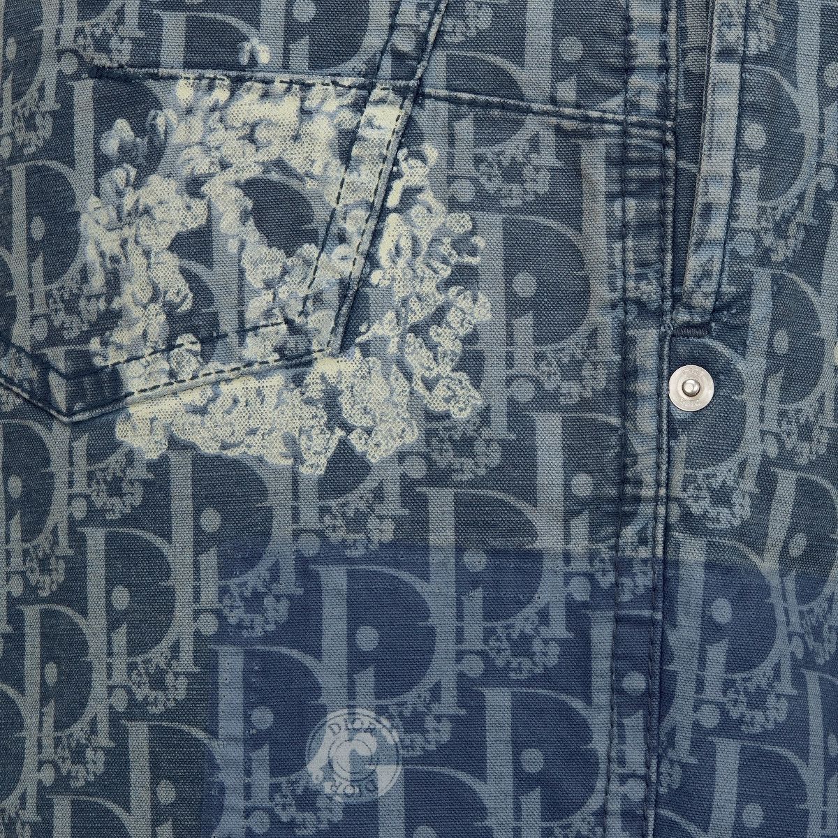 Dior o1bcso1str1224 Bermuda Shorts in Blue Size US 38 / EU 54 - 4 Thumbnail