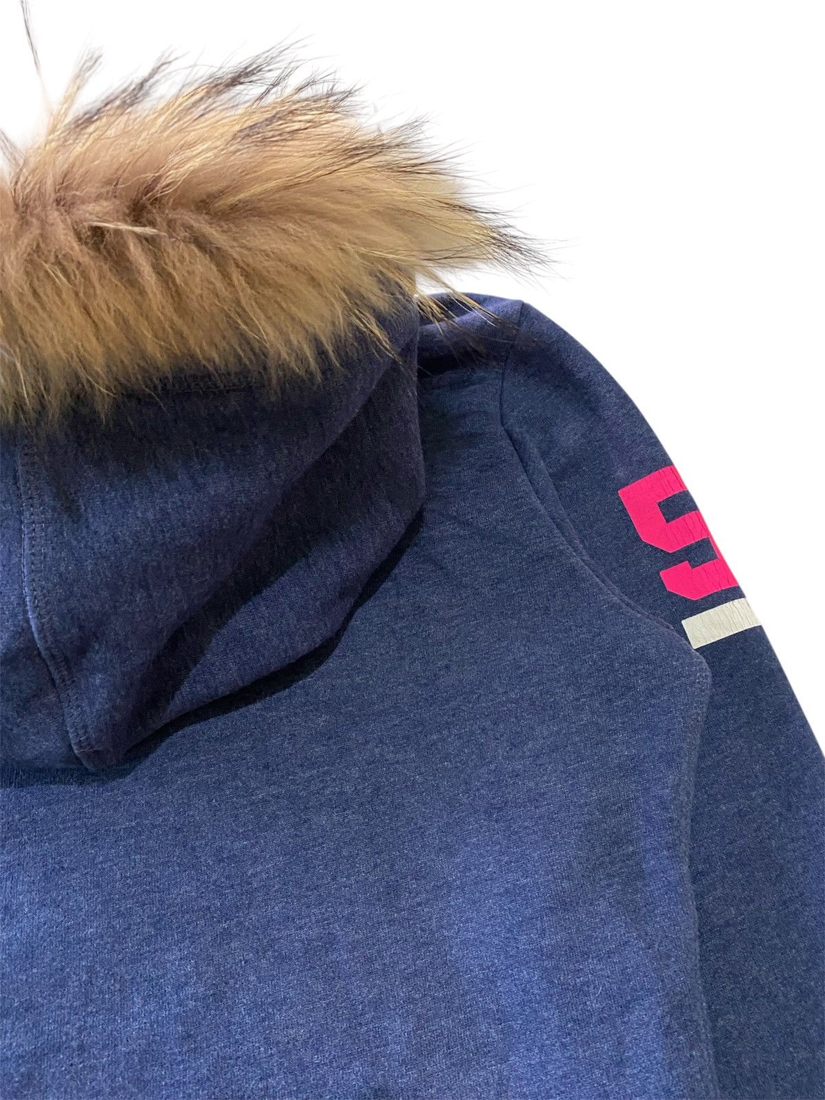 Japanese Brand Fur SuperDry Vintage Pullover Hoodie Big Logo Japan Style Size S / US 4 / IT 40 - 12 Thumbnail