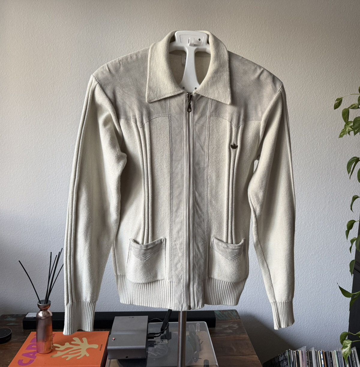 Adidas Rare Adidas Vintage Knit Jacket 2000s Y2K Adidas Retro Size US M / EU 48-50 / 2 - 1 Thumbnail