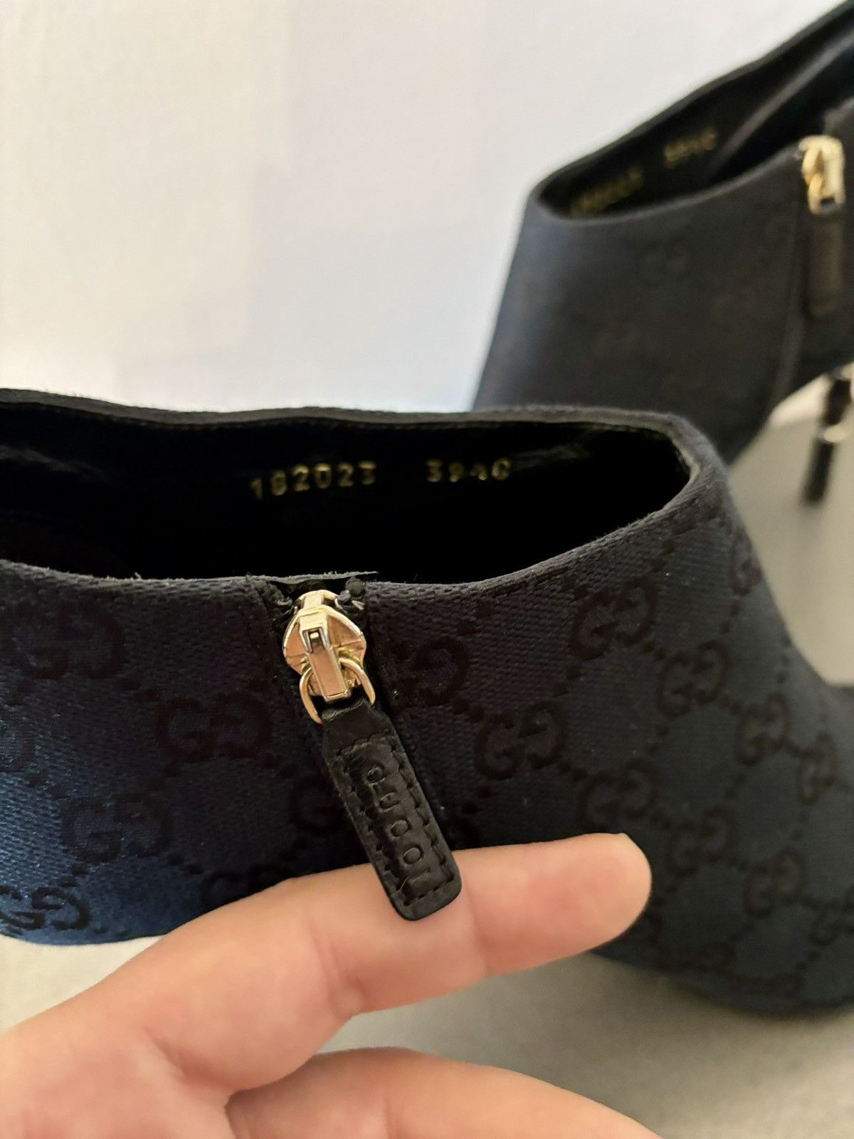 Gucci Rare Gucci by Tom Ford Ankle Boots Logo Canvas Size US 9 / IT 39 - 5 Thumbnail