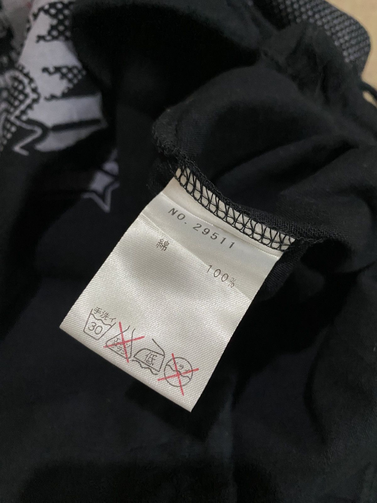 Japanese Brand Algonquins Poem Vkei Punk Style Long Sleeve Size ONE SIZE - 8 Thumbnail