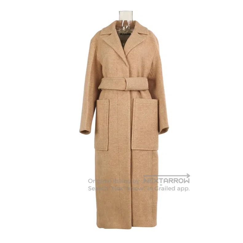 Jil Sander Jil Sander size 34 Wool solid belted coat Size M / US 6-8 / IT 42-44 - 1 Thumbnail