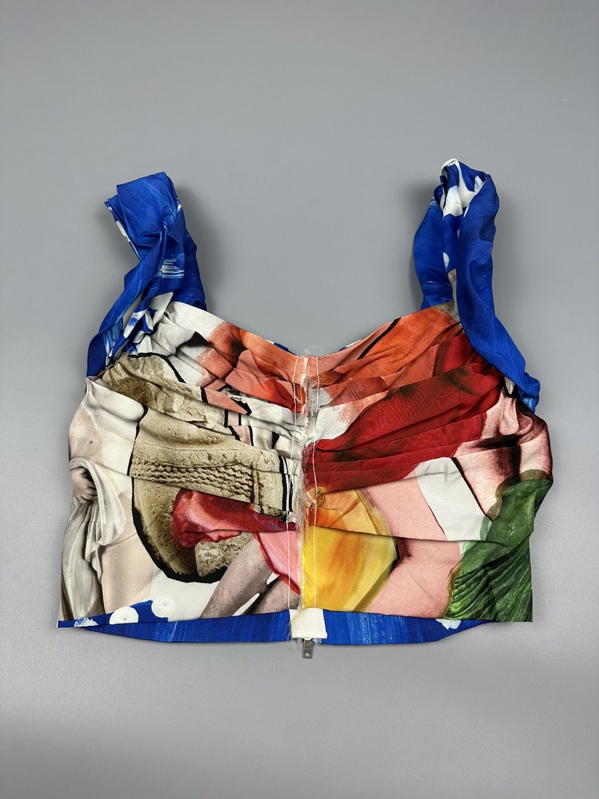 Marni Marni SS19 Donna Silk Crop Tops Size XS / US 0-2 / IT 36-38 - 1 Thumbnail