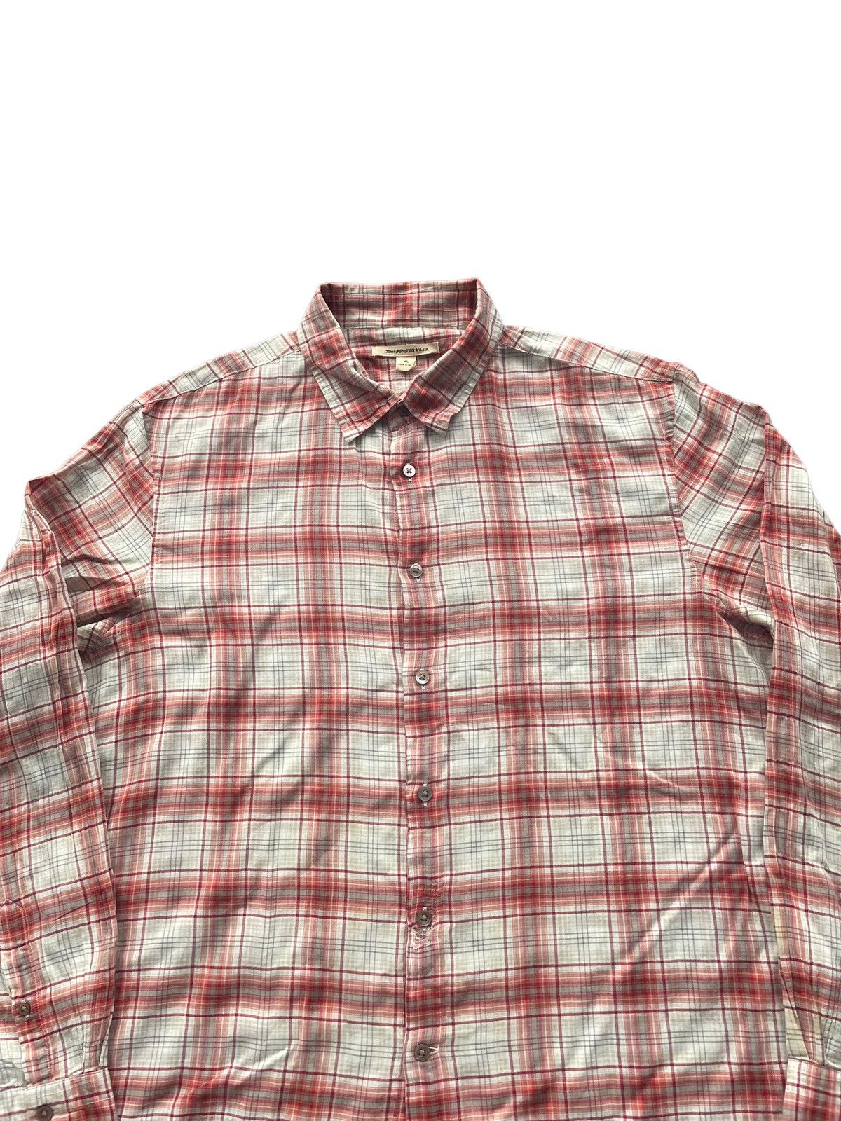Designer John Varvatos Checkered Shirt Size US XL / EU 56 / 4 - 3 Thumbnail