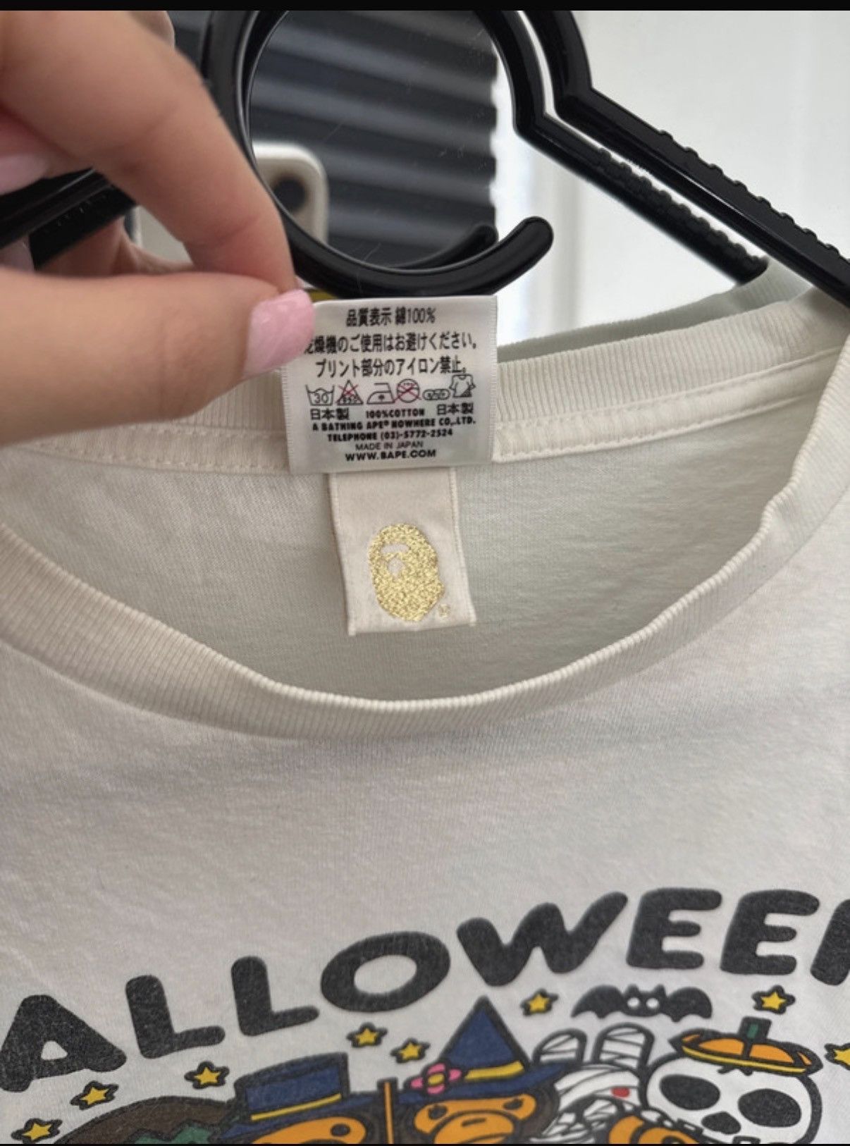 Bape Bape halloween t shirt Size US M / EU 48-50 / 2 - 3 Thumbnail