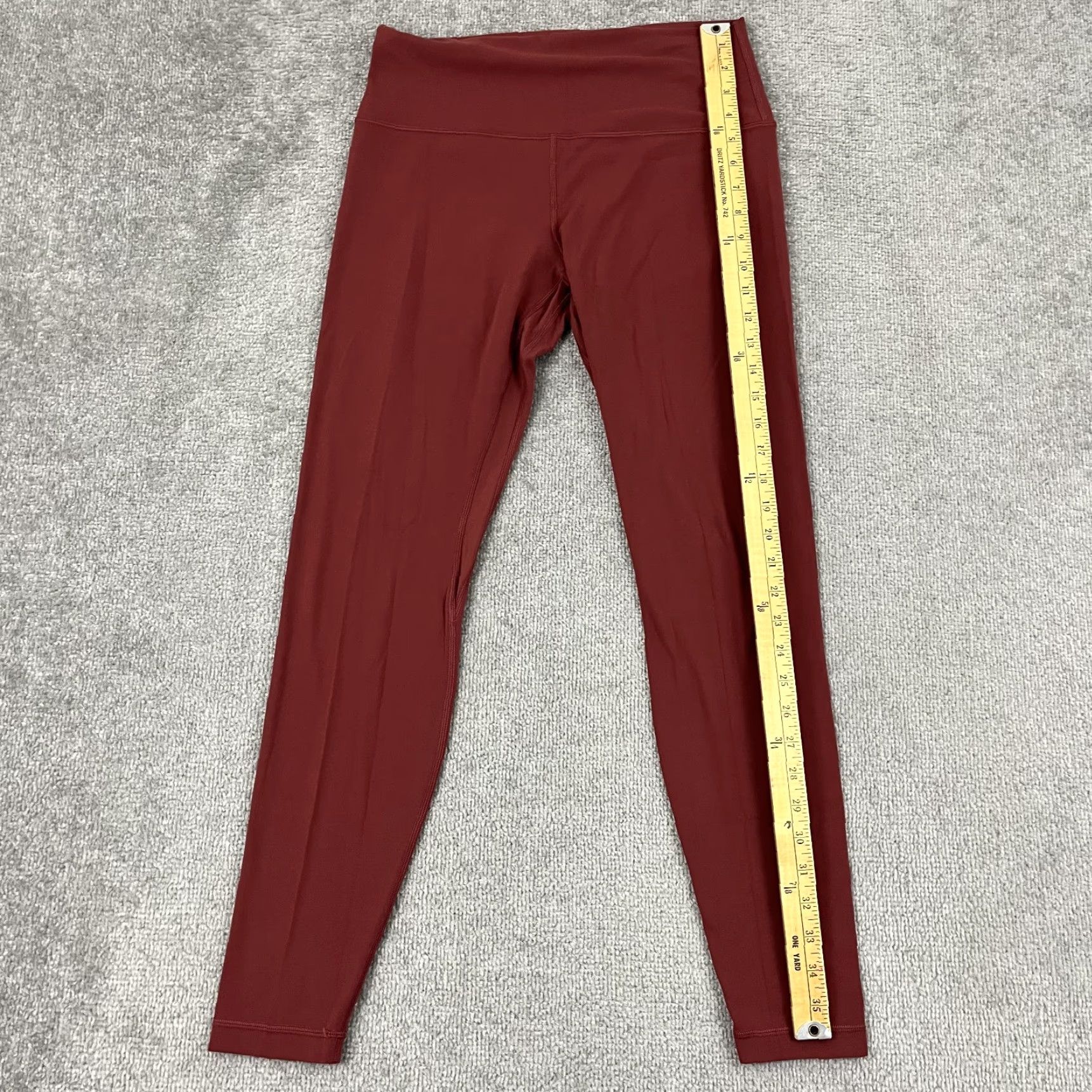 Lululemon Lululemon Align Pants Womens Size 10 28 Mulled Wine Red Active Fitness Yoga Size 32" / US 10 / IT 46 - 6 Thumbnail