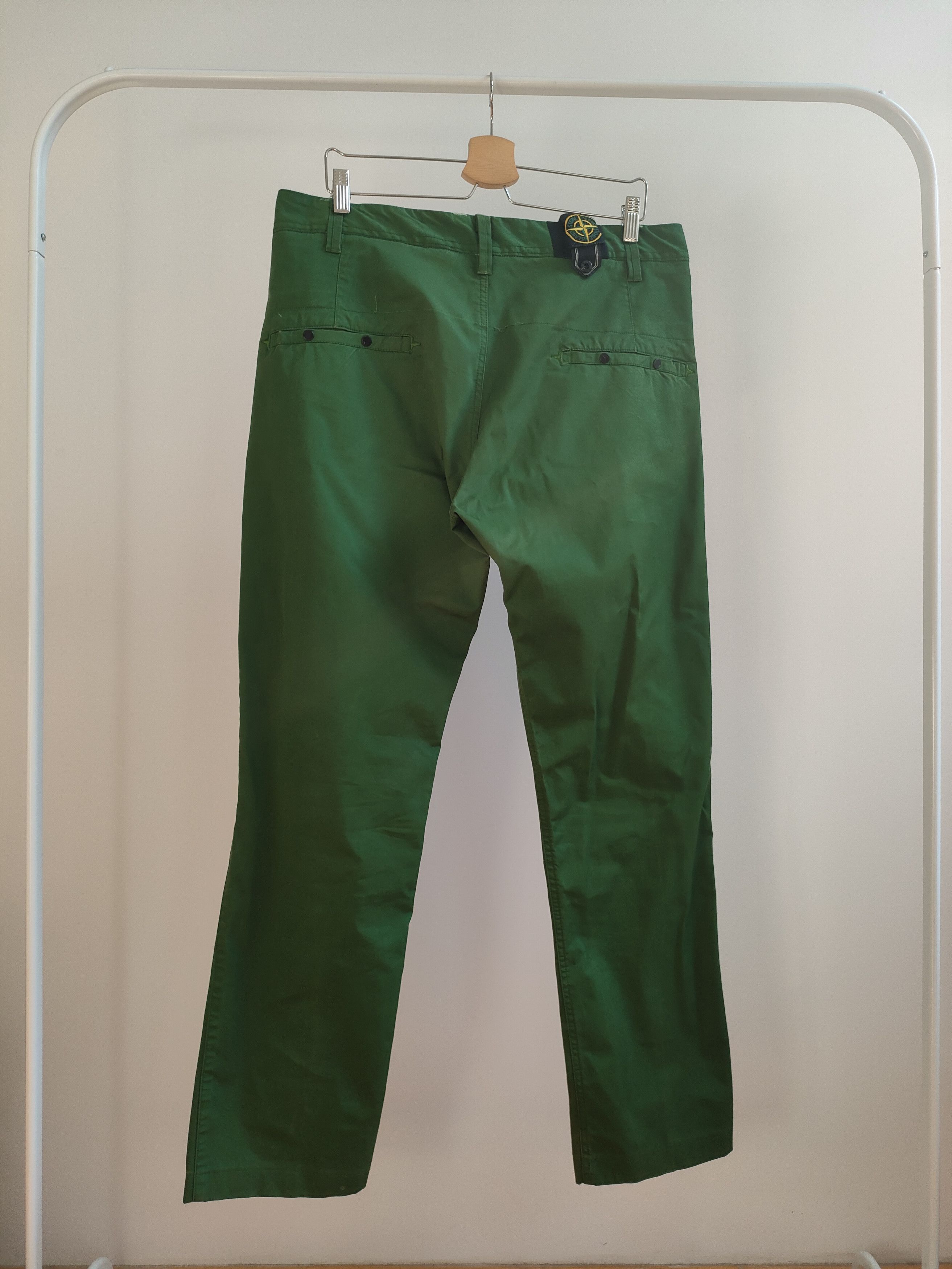 Stone Island A/W 2008 Stone Island green chino pants Size US 36 / EU 52 - 2 Thumbnail