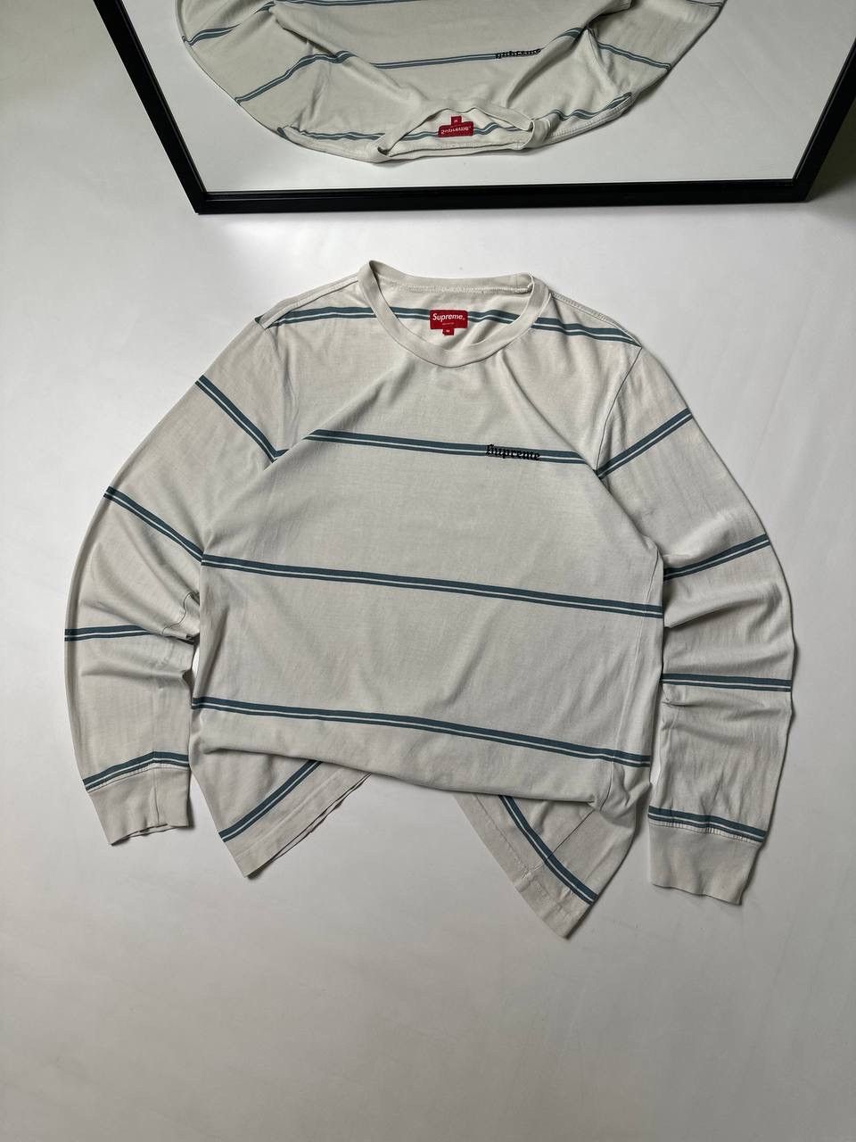 Supreme Supreme FW 2017s Striped Long Sleeve OG Y2k Size US M / EU 48-50 / 2 - 1 Thumbnail